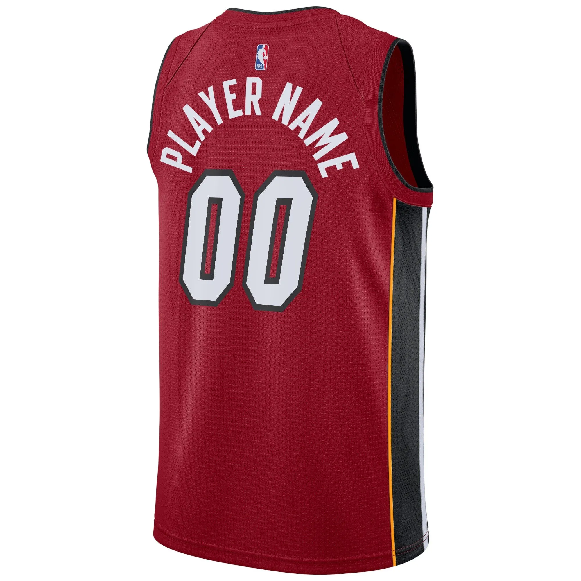 Miami Heat Jordan Brand Swingman Custom Jersey - Statement Edition - Red