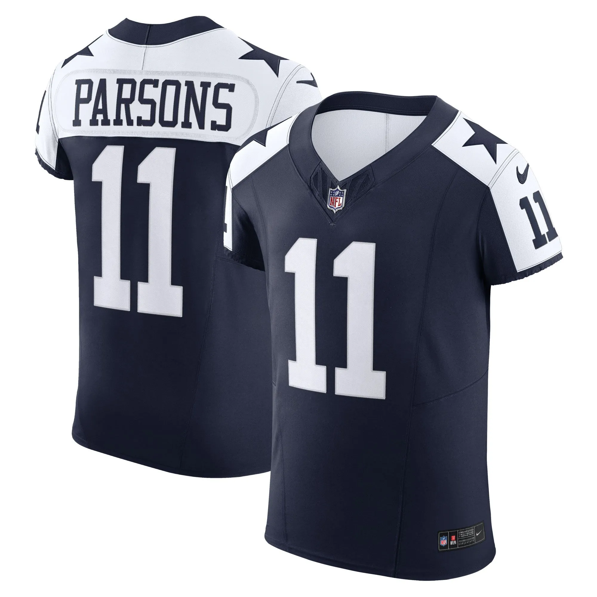 Micah Parsons Dallas Cowboys  Alternate Vapor F.U.S.E. Elite Jersey - Navy