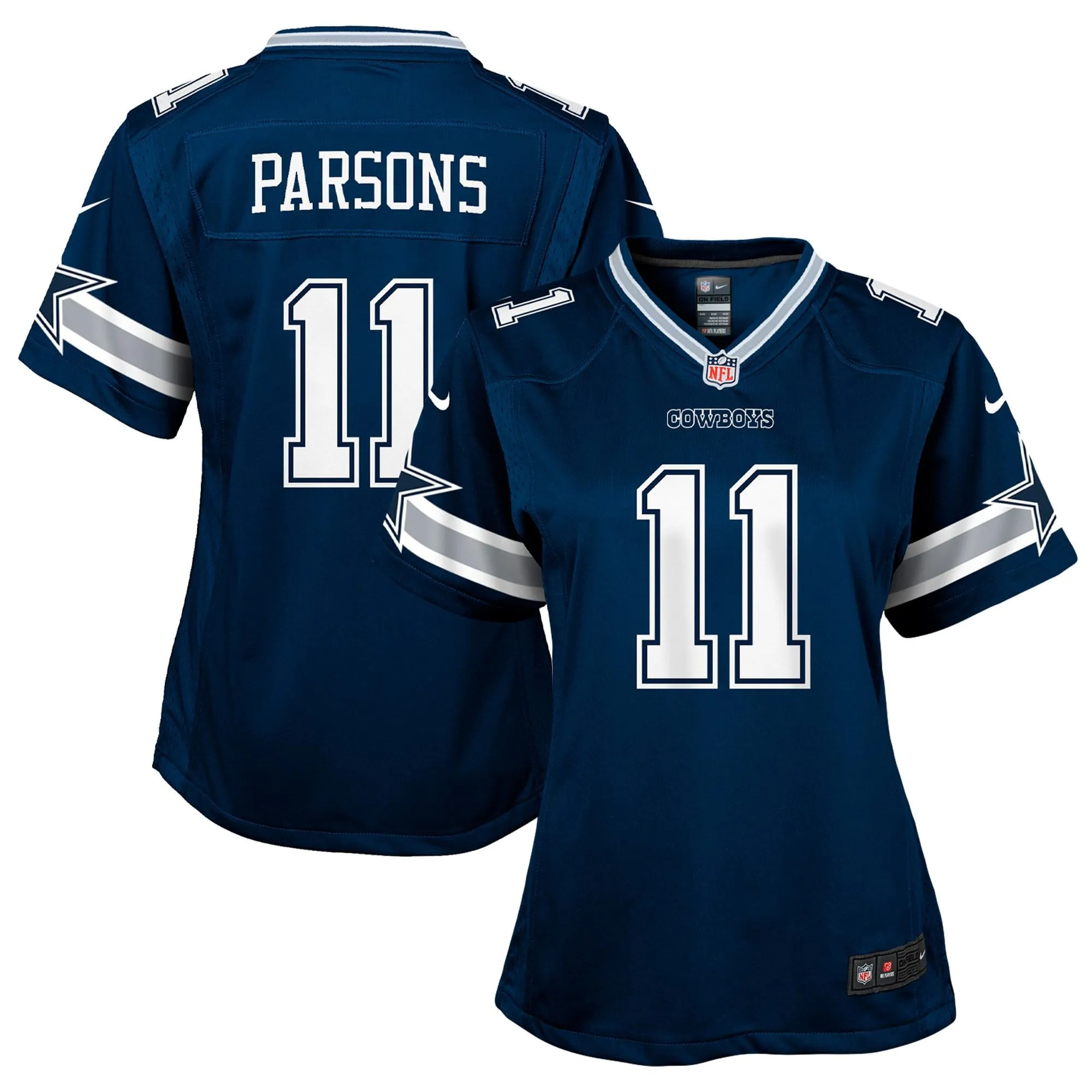 Micah Parsons Dallas Cowboys  Girls Youth Game Jersey - Navy