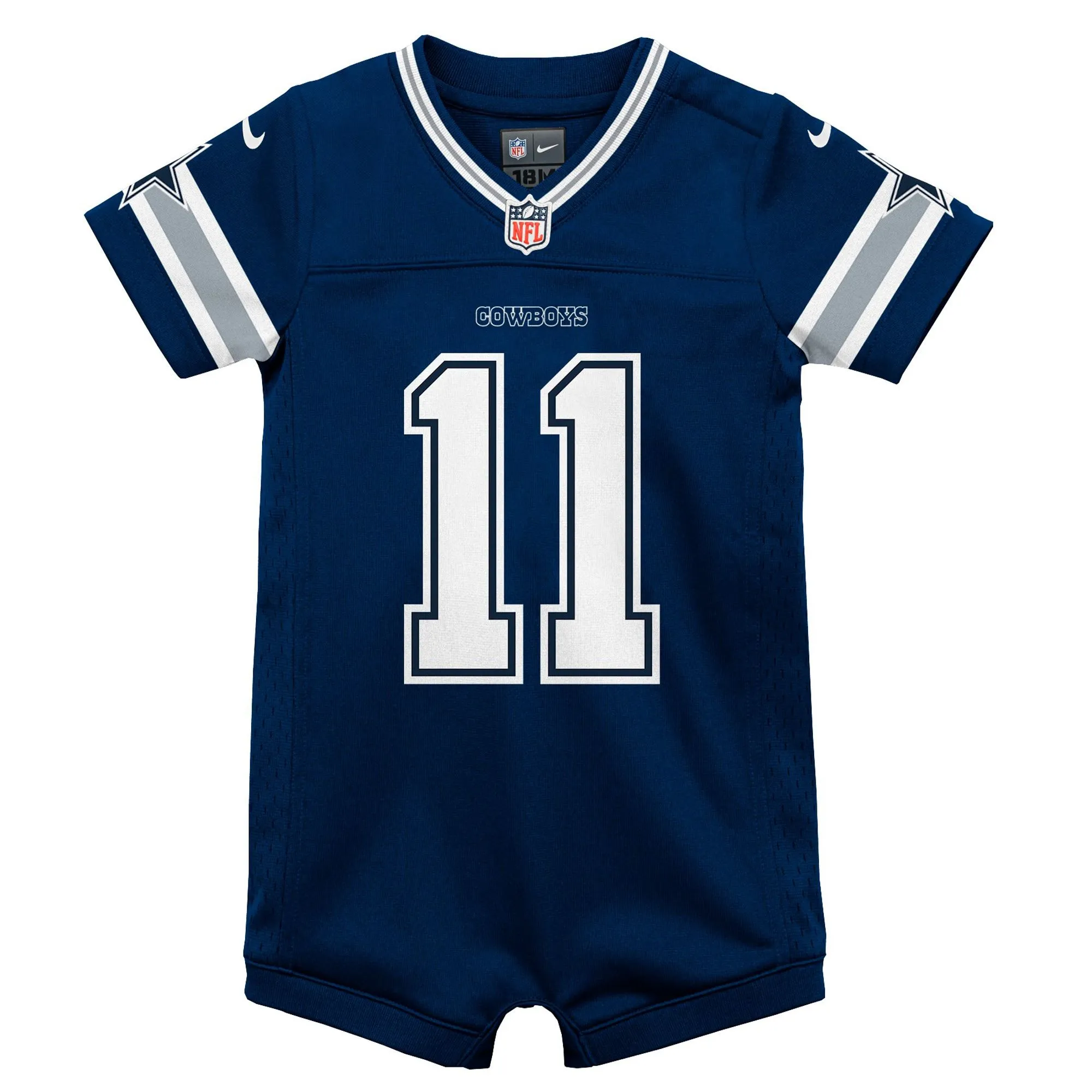 Micah Parsons Dallas Cowboys  Infant Game Romper Jersey - Navy