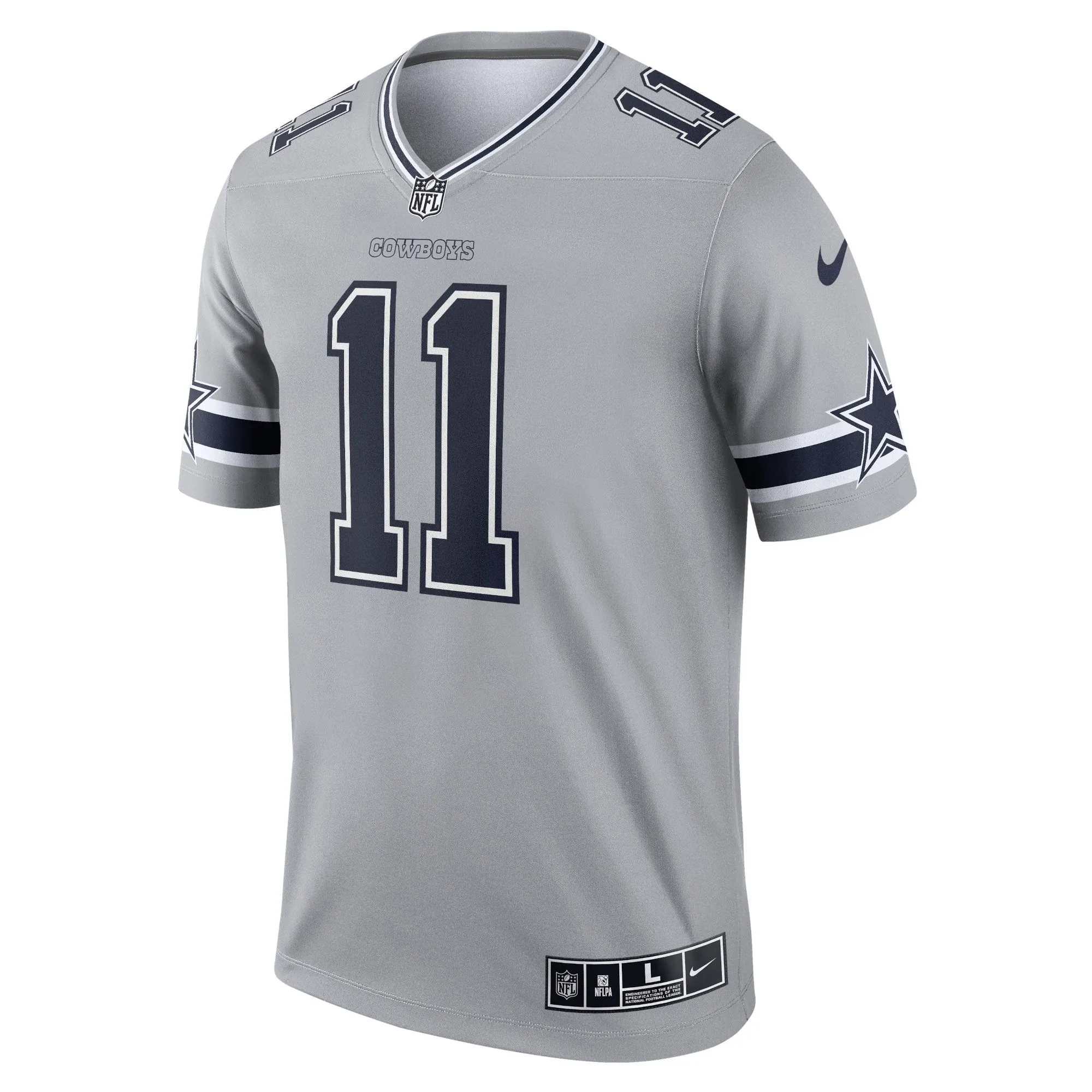 Micah Parsons Dallas Cowboys  Inverted Legend Player Jersey - Gray