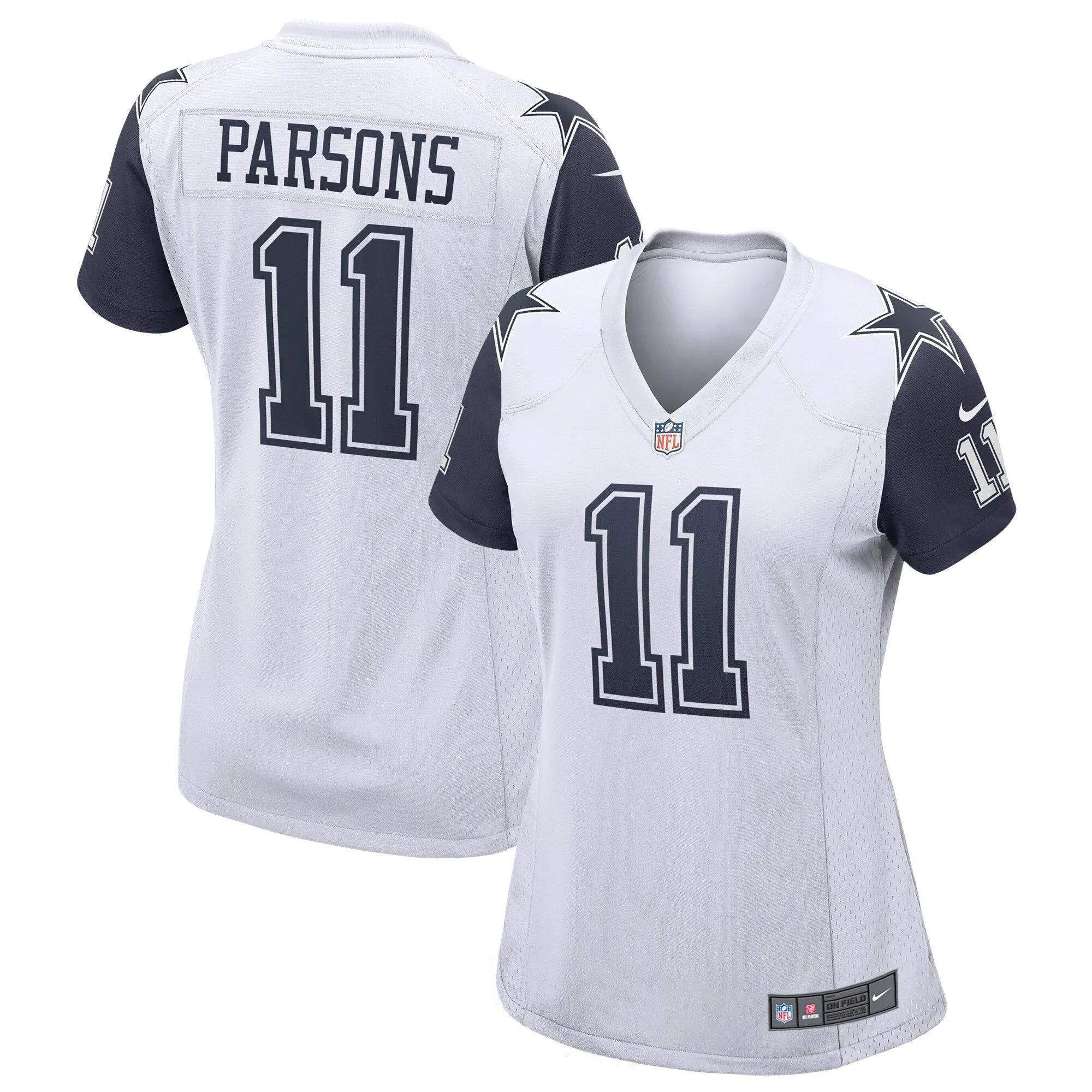 Micah Parsons Dallas Cowboys  Women's Alternate Game Jersey - White