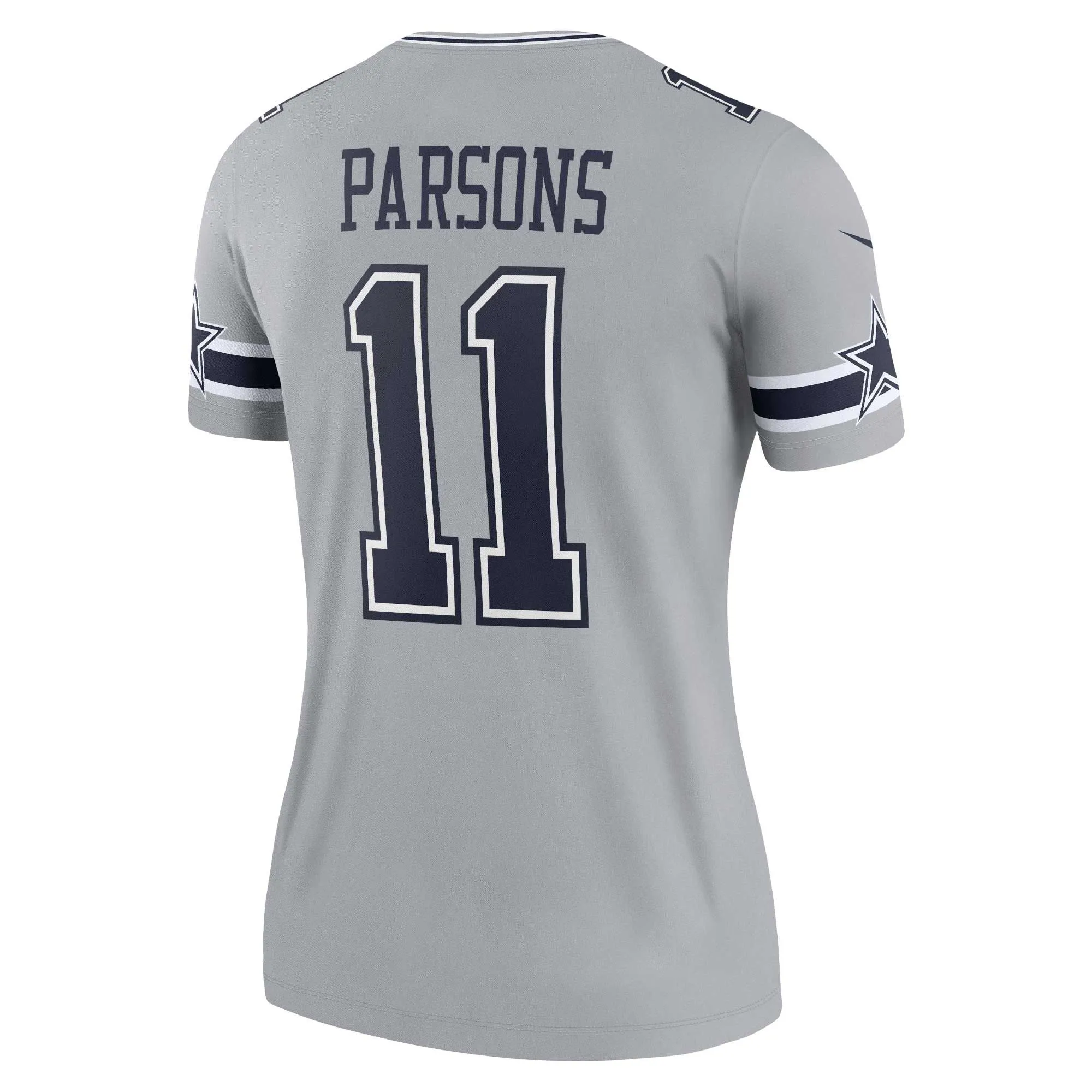 Micah Parsons Dallas Cowboys  Women's Inverted Legend Jersey - Silver