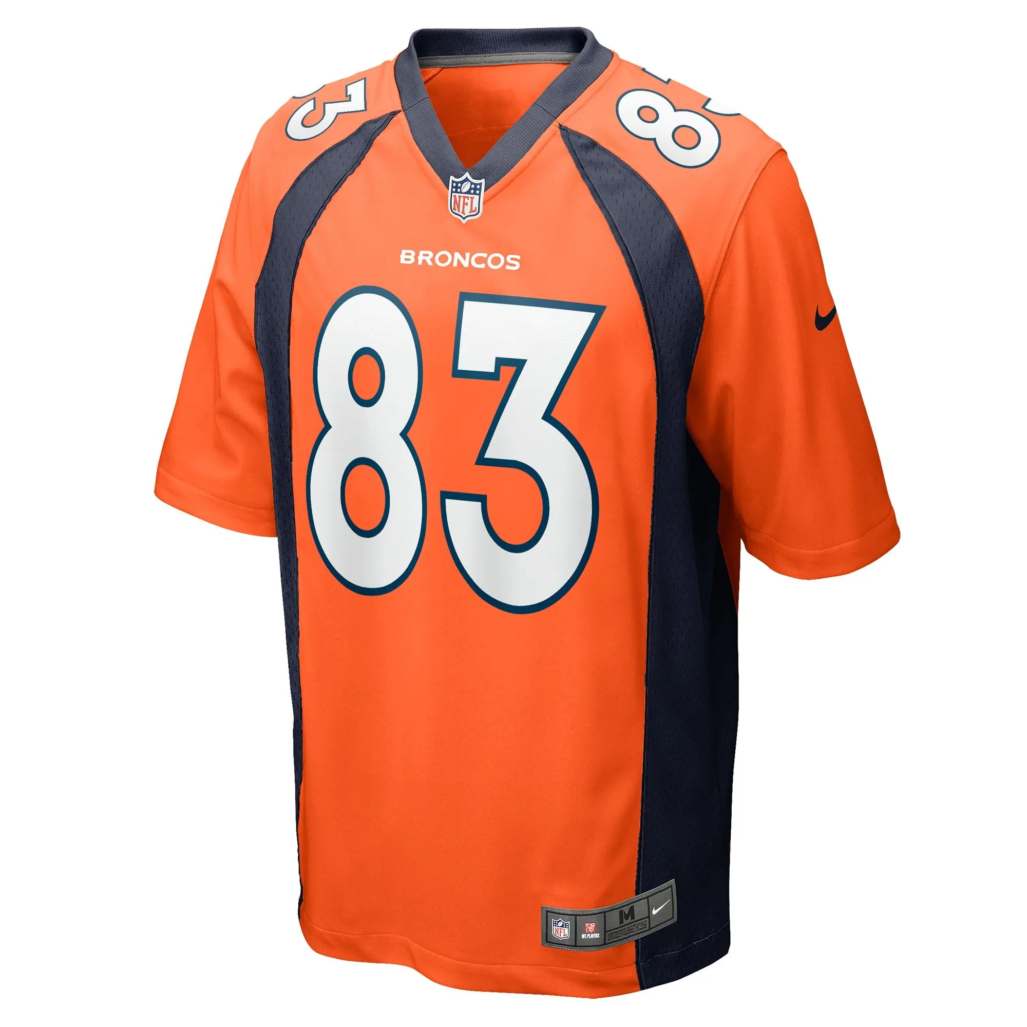 Michael Bandy Denver Broncos  Team Game Jersey -  Orange