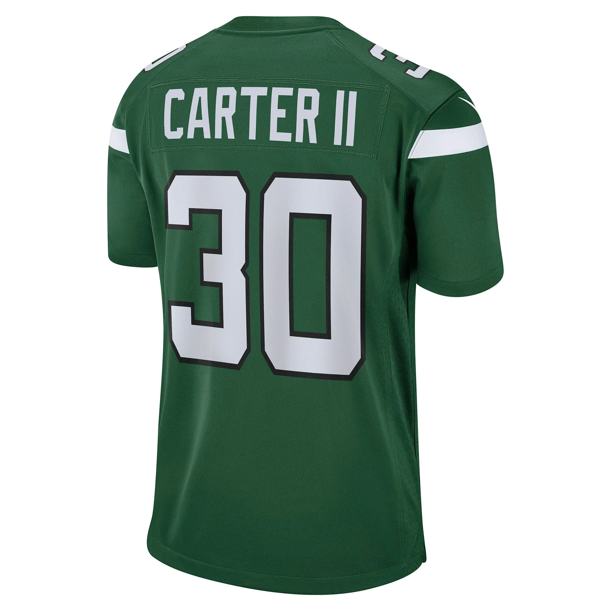 Michael Carter II New York Jets  Game Jersey - Gotham Green