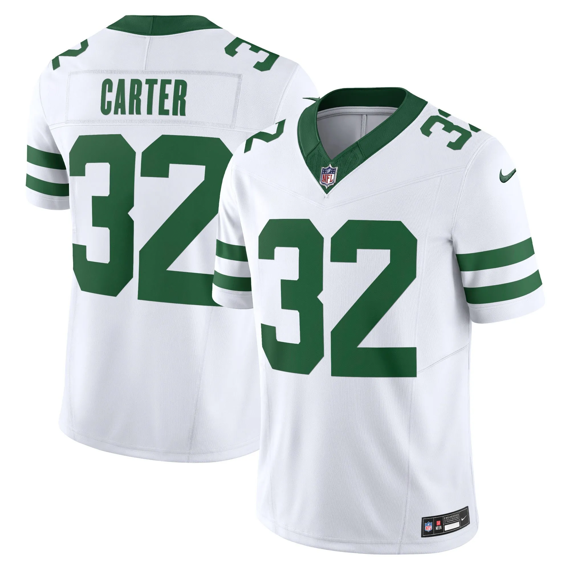 Michael Carter New York Jets  Vapor F.U.S.E. Limited Jersey - White