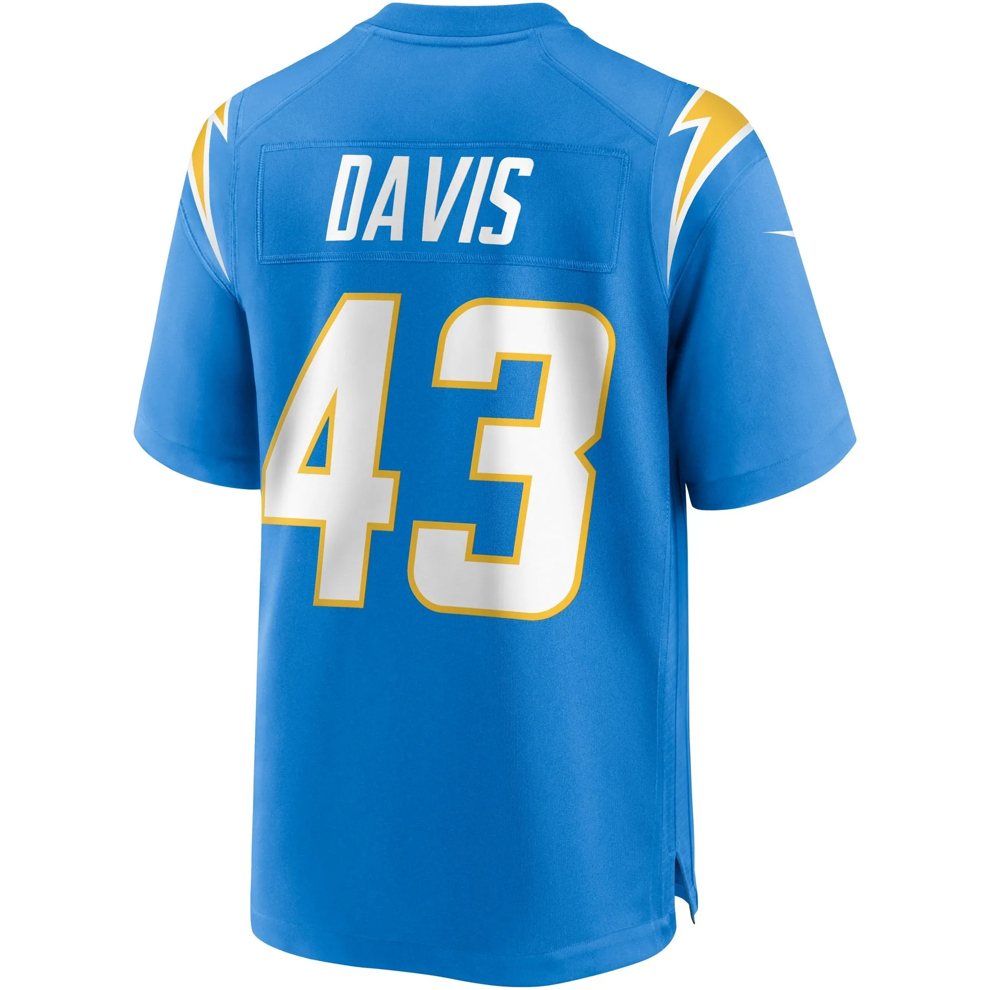 Michael Davis Los Angeles Chargers  Game Jersey - Powder Blue