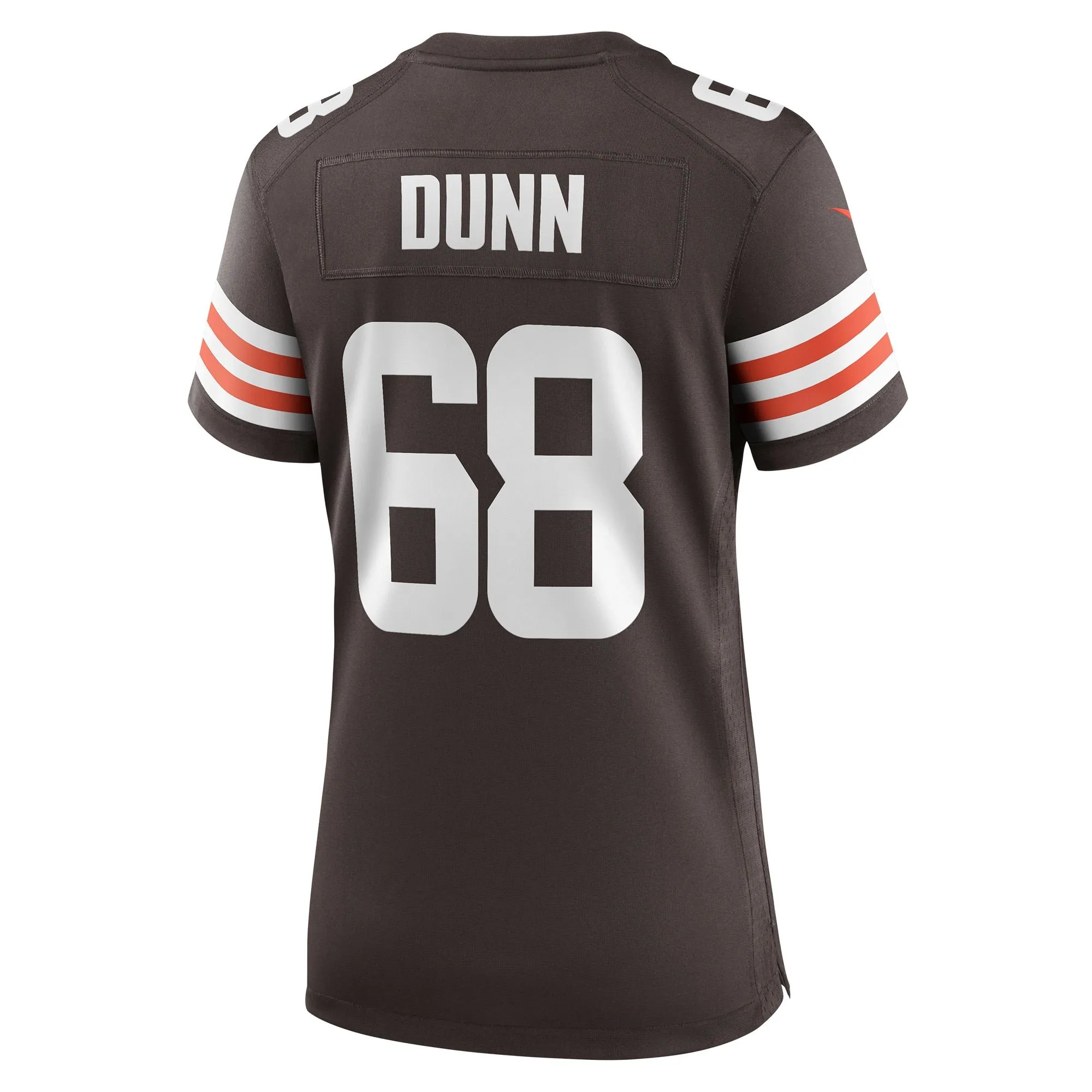 Michael Dunn Cleveland Browns  Women's Game Jersey - Brown