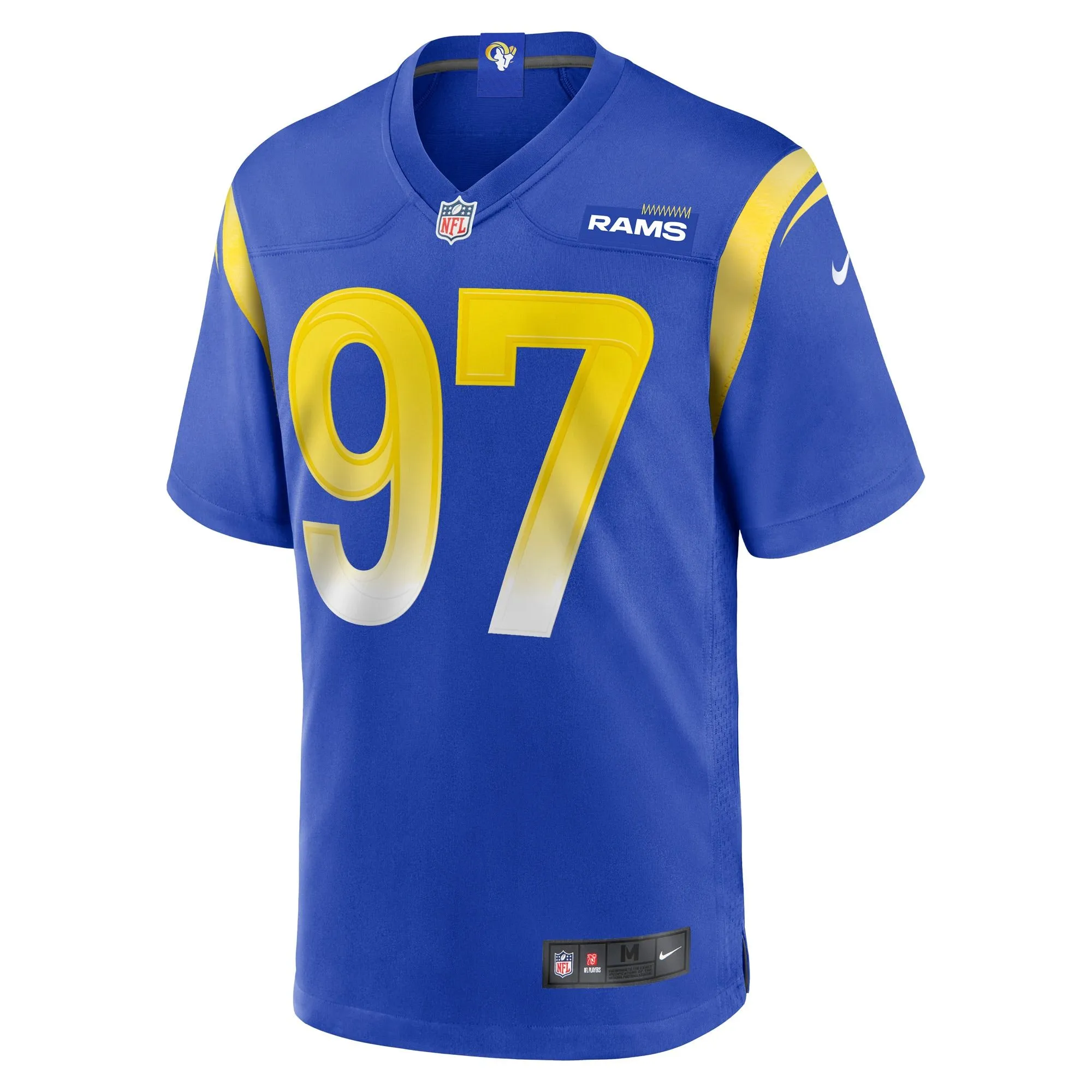 Michael Hoecht Los Angeles Rams  Game Player Jersey - Royal