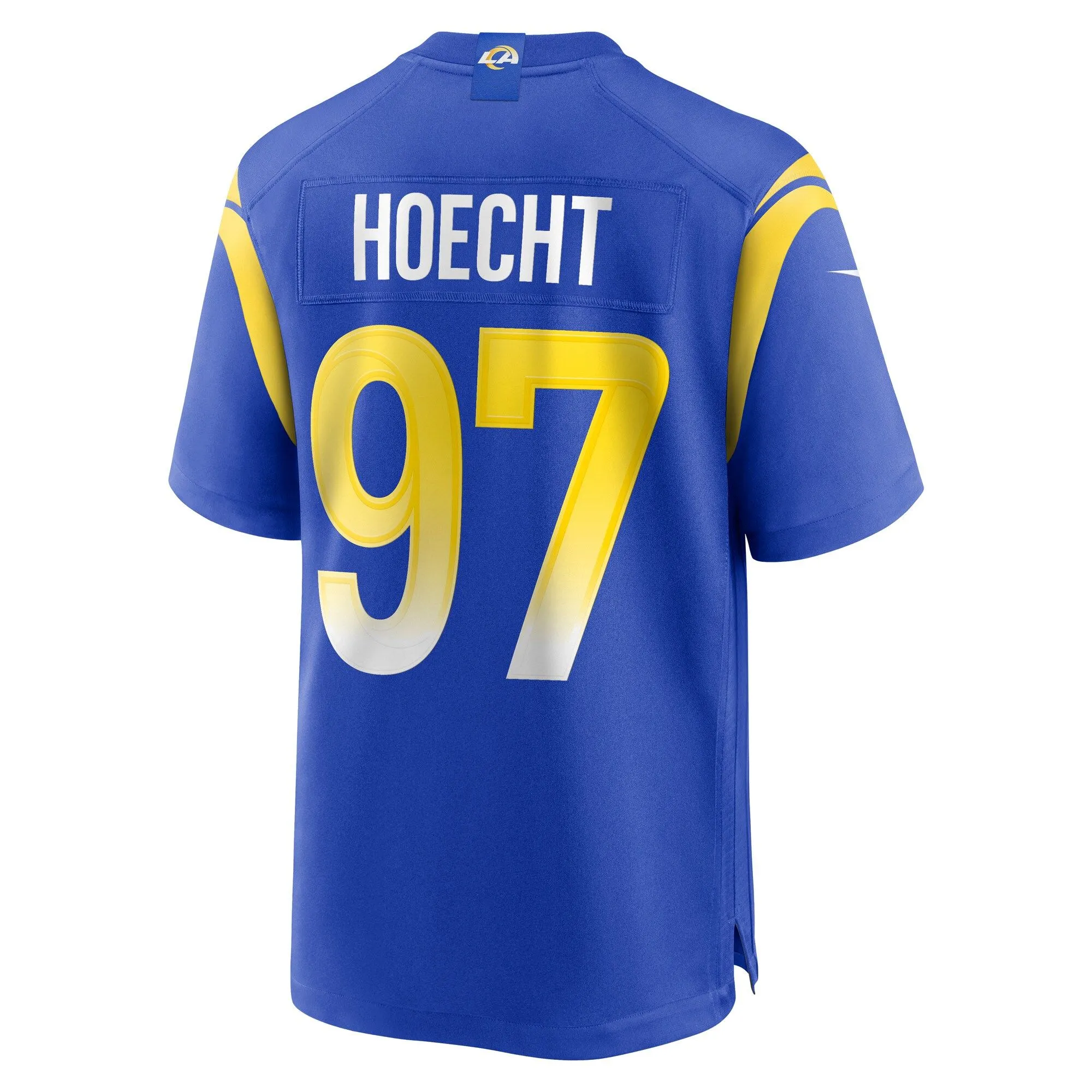 Michael Hoecht Los Angeles Rams  Game Player Jersey - Royal