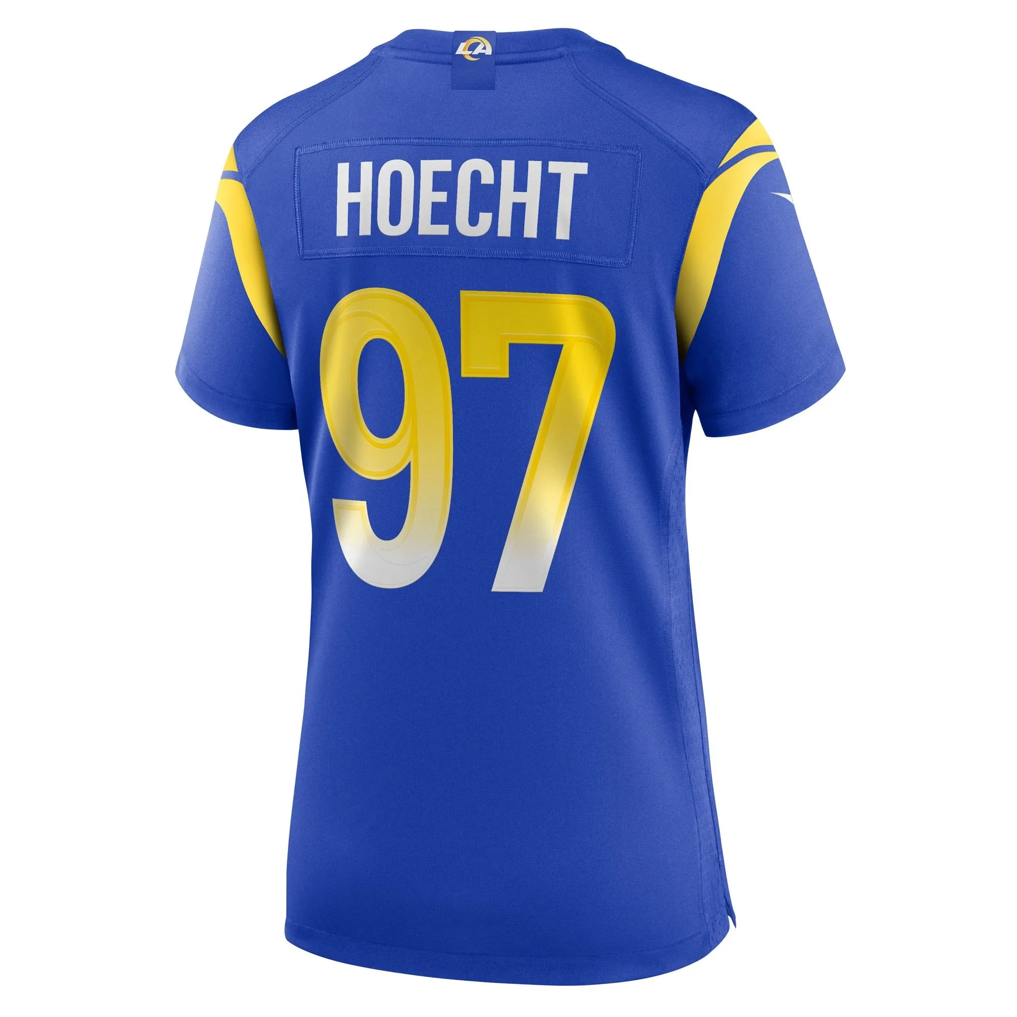 Michael Hoecht Los Angeles Rams  Women's Game Player Jersey - Royal