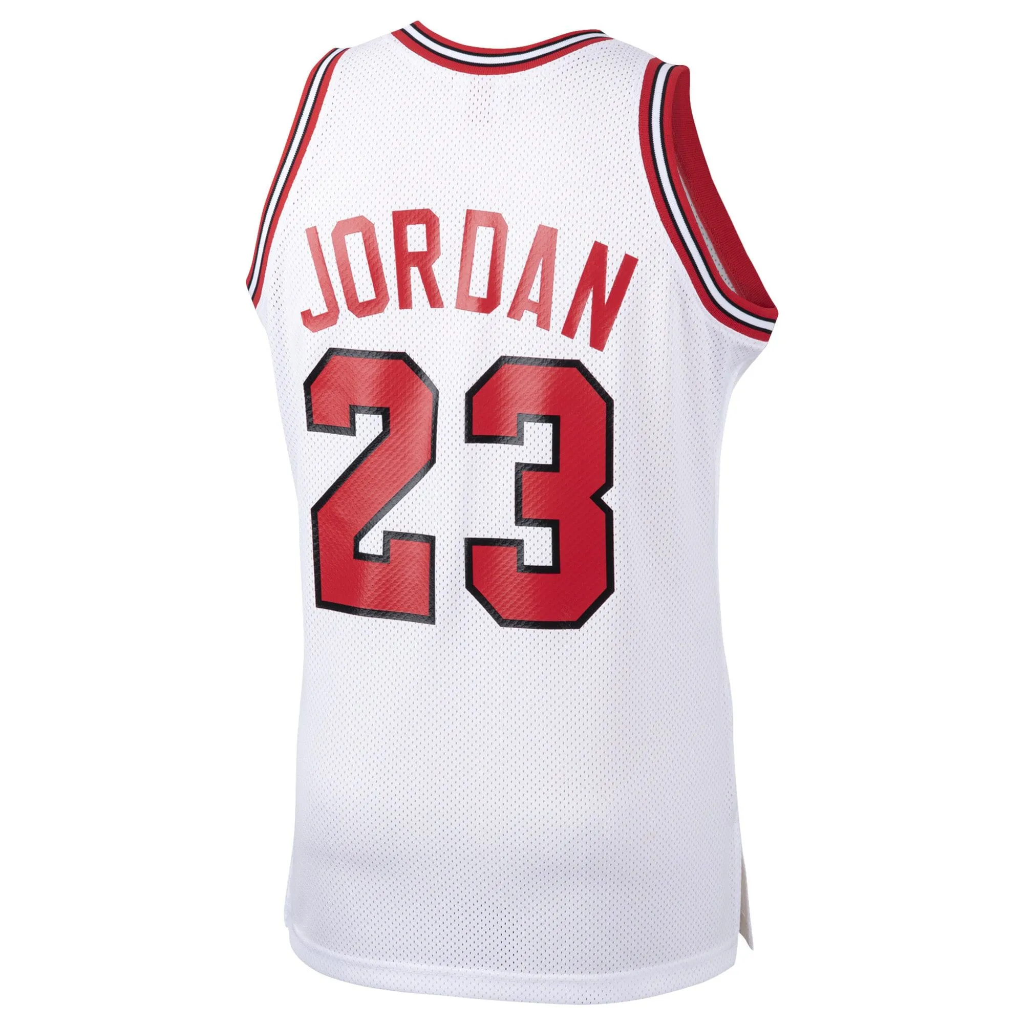 Michael Jordan Chicago Bulls Mitchell & Ness 1984/85 Hardwood Classics Rookie  Jersey - White