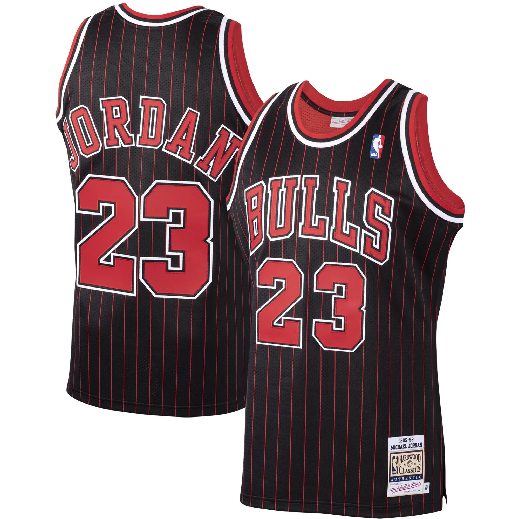 Michael Jordan Chicago Bulls Mitchell & Ness 1995/96 Hardwood Classics  Jersey - Black