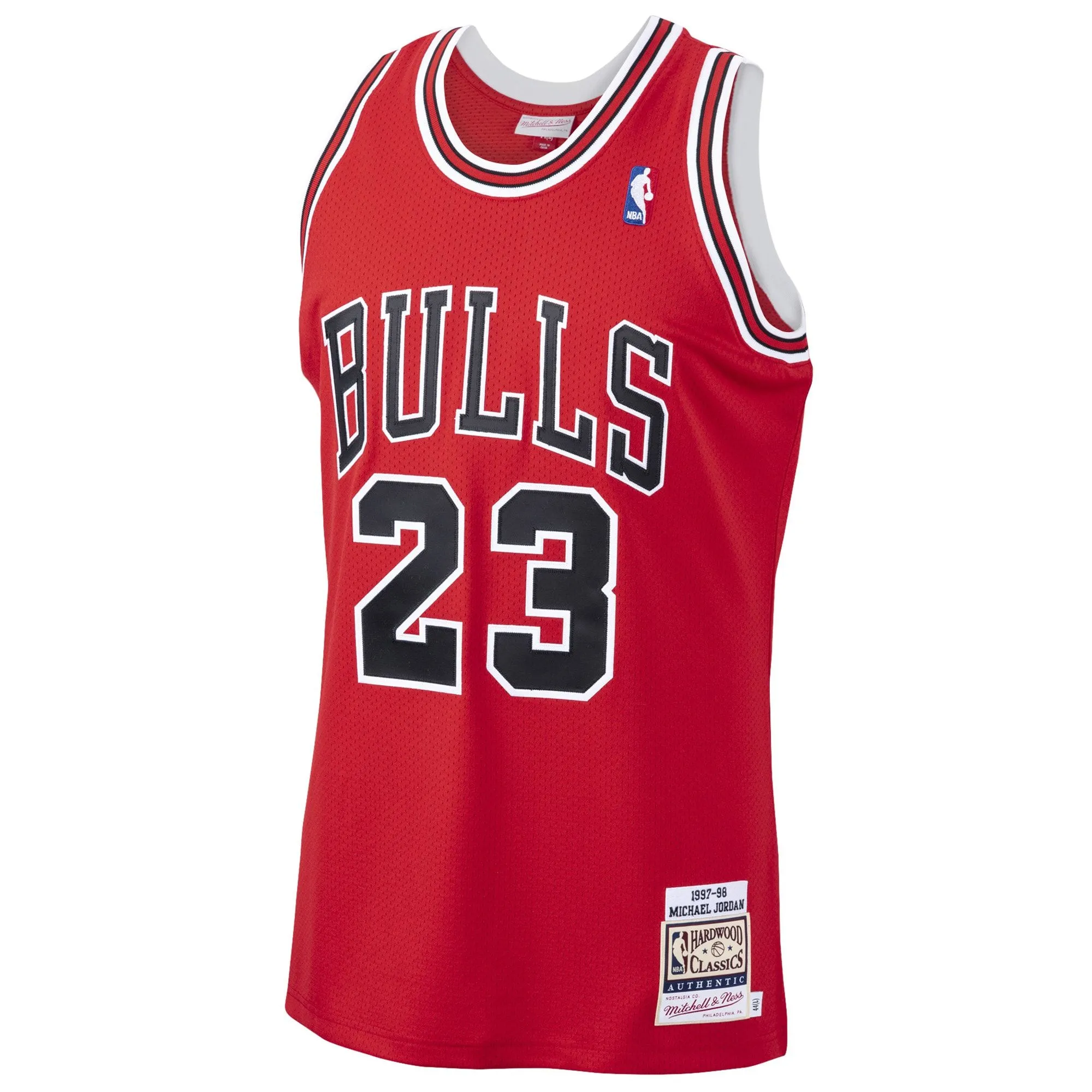 Michael Jordan Chicago Bulls Mitchell & Ness 1997/98 Hardwood Classics  Jersey - Scarlet