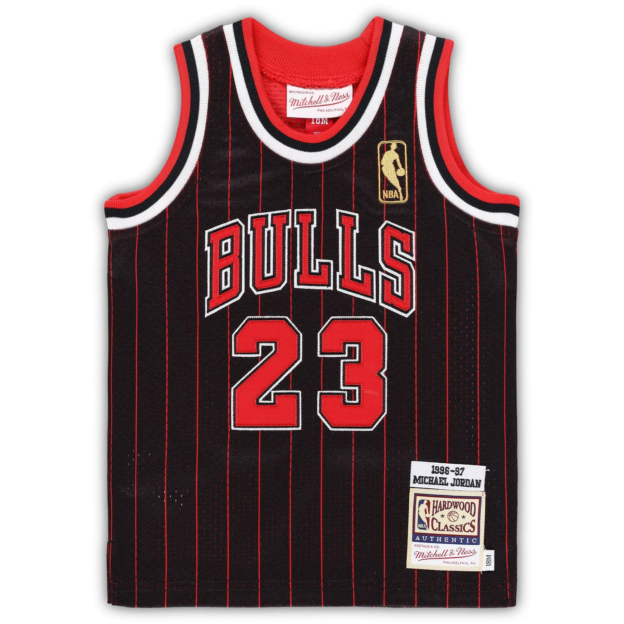 Michael Jordan Chicago Bulls Mitchell & Ness Infant 1996/97 Hardwood Classics  Jersey - Black