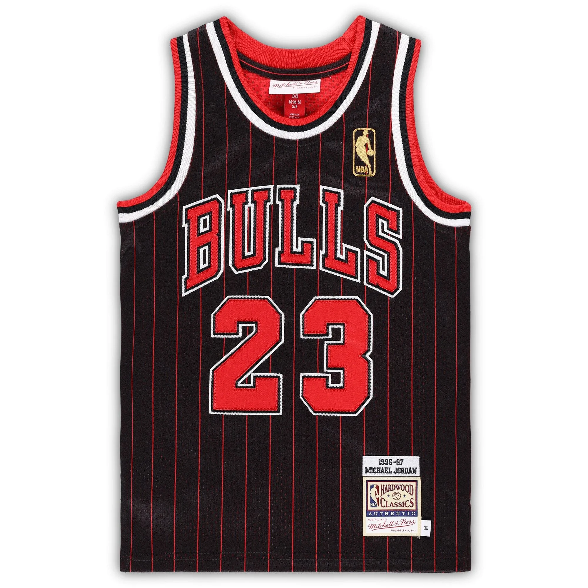 Michael Jordan Chicago Bulls Mitchell & Ness Preschool 1996/97 Hardwood Classics  Jersey - Black