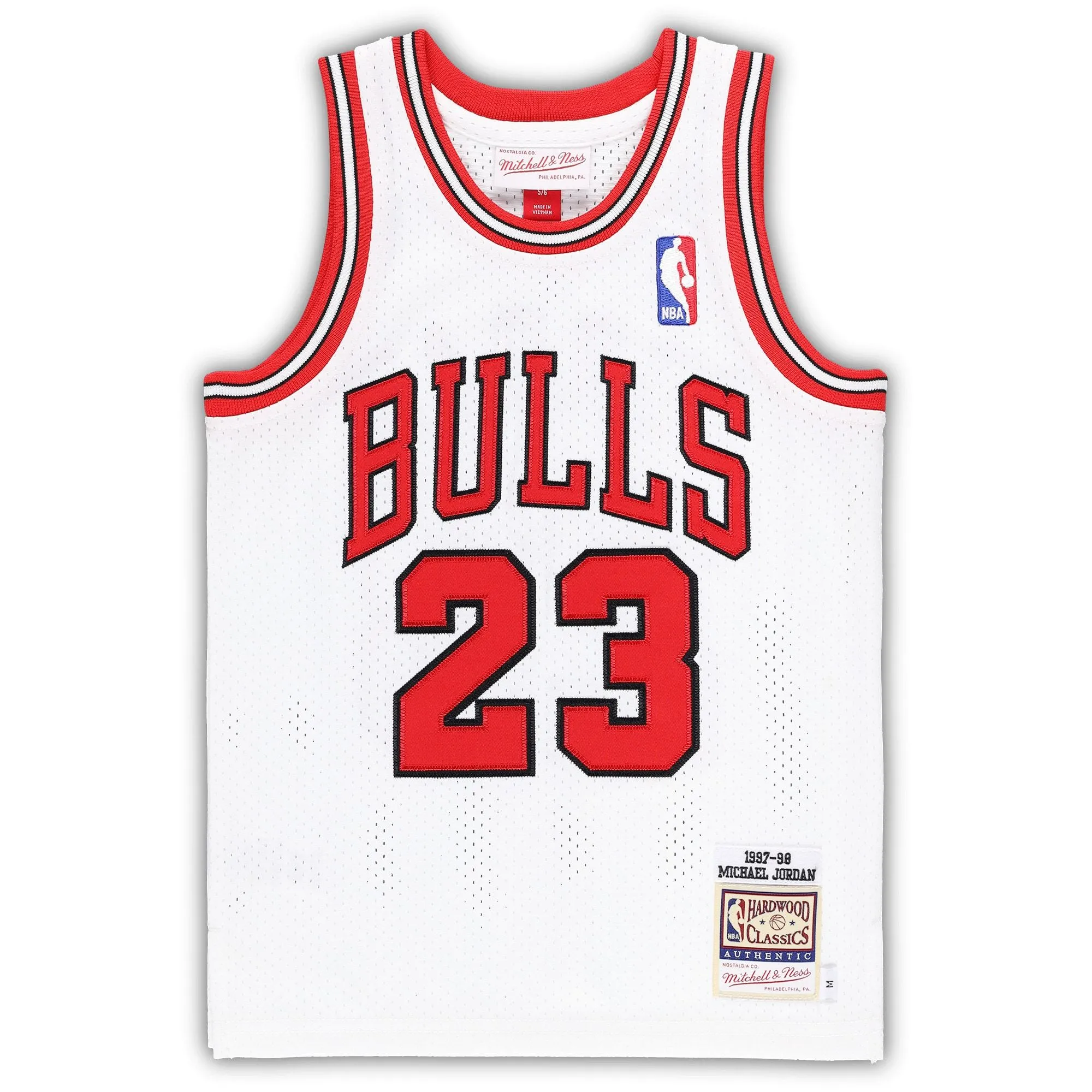 Michael Jordan Chicago Bulls Mitchell & Ness Preschool 1997/98 Hardwood Classics  Jersey - White