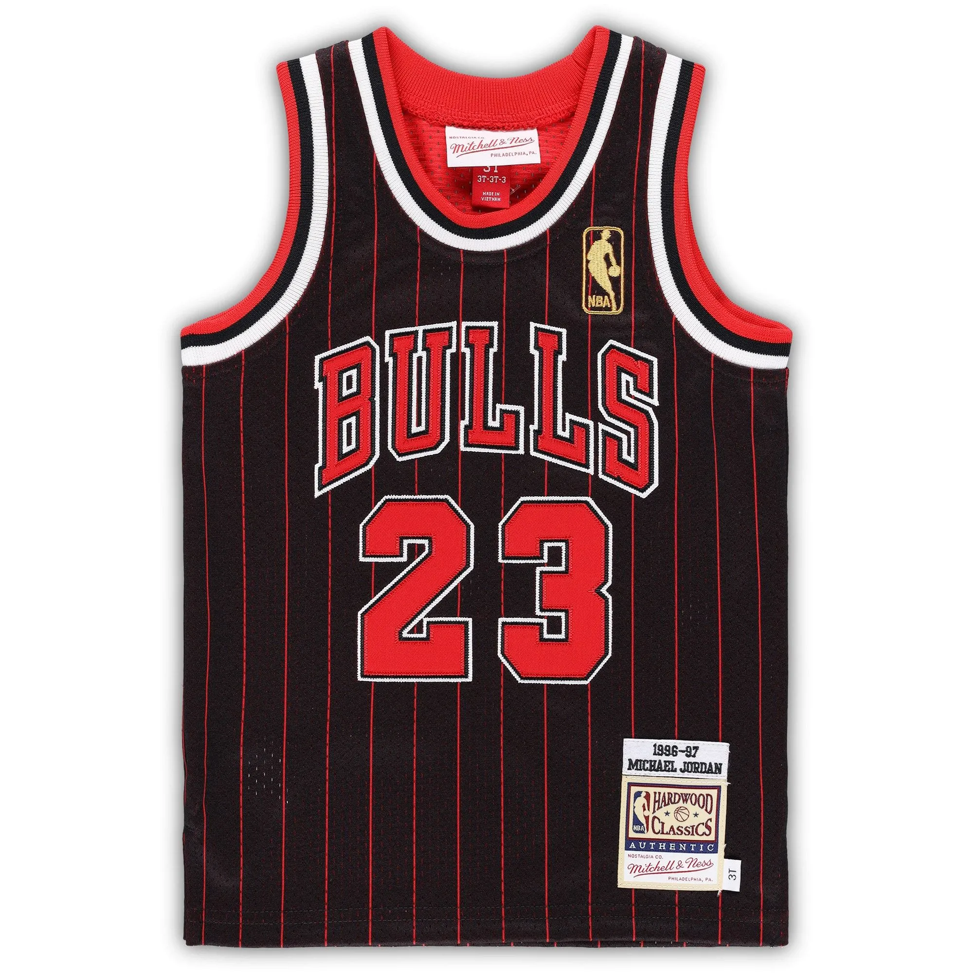 Michael Jordan Chicago Bulls Mitchell & Ness Toddler 1996/97 Hardwood Classics  Jersey - Black