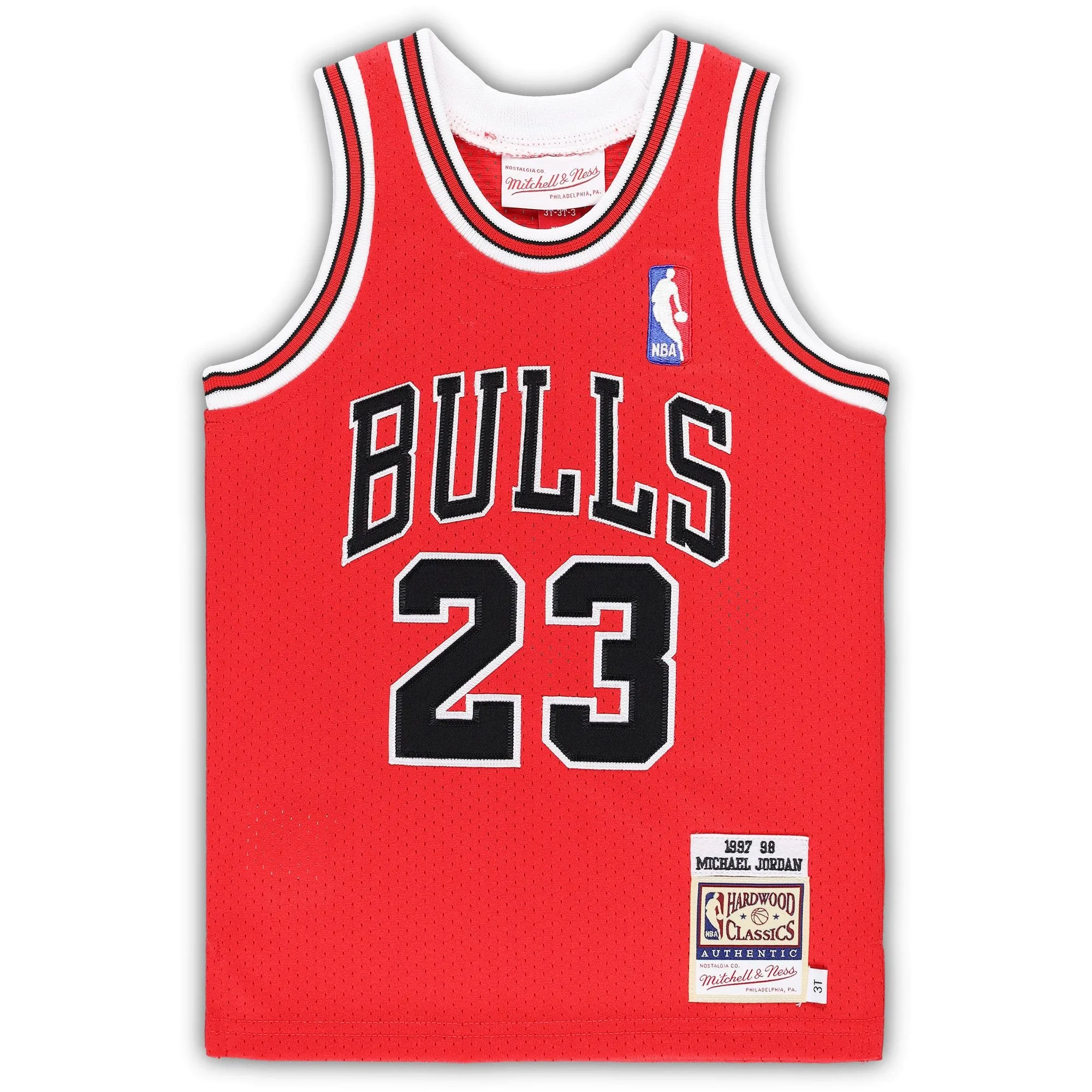 Michael Jordan Chicago Bulls Mitchell & Ness Toddler 1997/98 Hardwood Classics  Jersey - Red