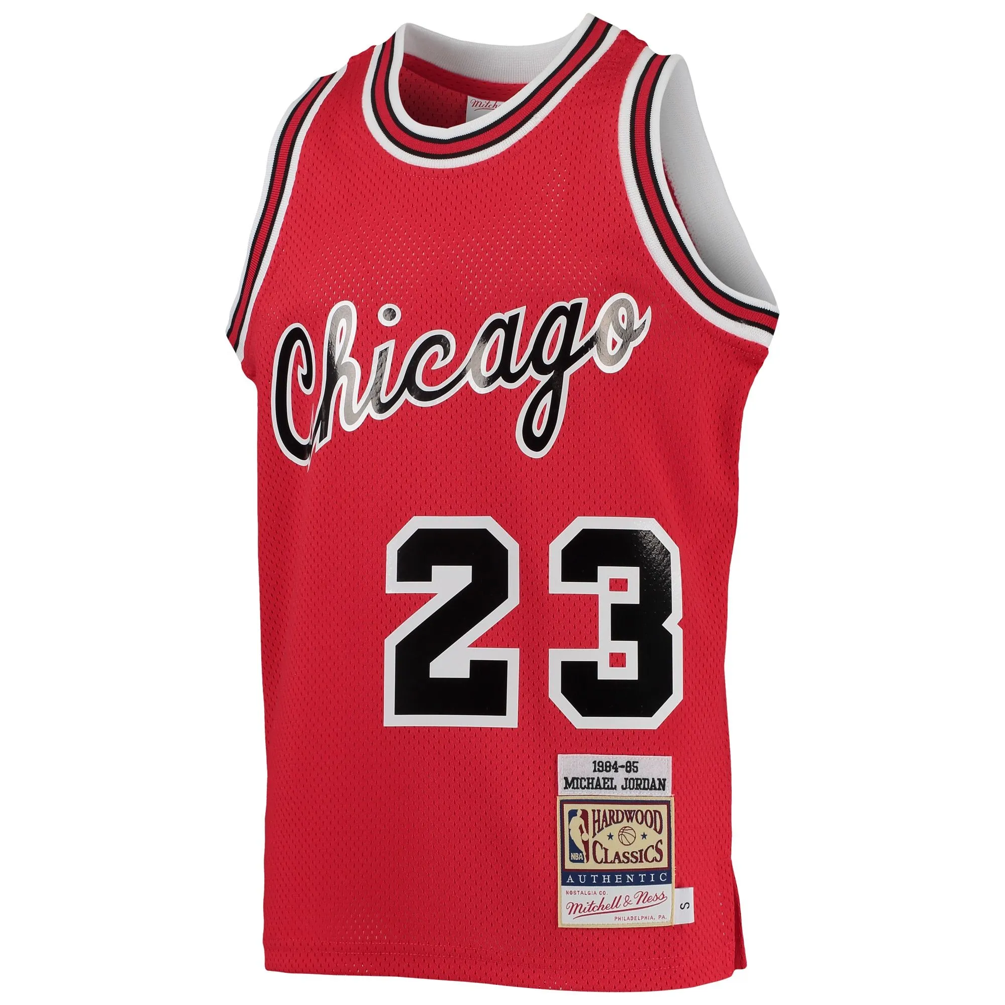 Michael Jordan Chicago Bulls Mitchell & Ness Youth 1984/85 Hardwood Classics  Jersey - Red