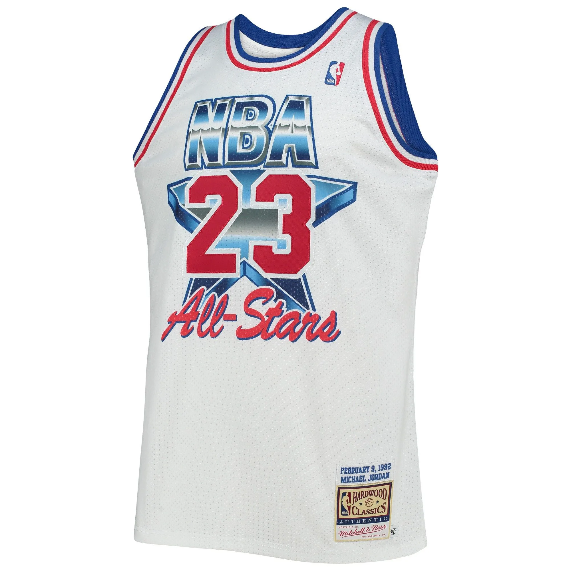 Michael Jordan Eastern Conference Mitchell & Ness Hardwood Classics 1992 NBA All-Star Game  Jersey - White