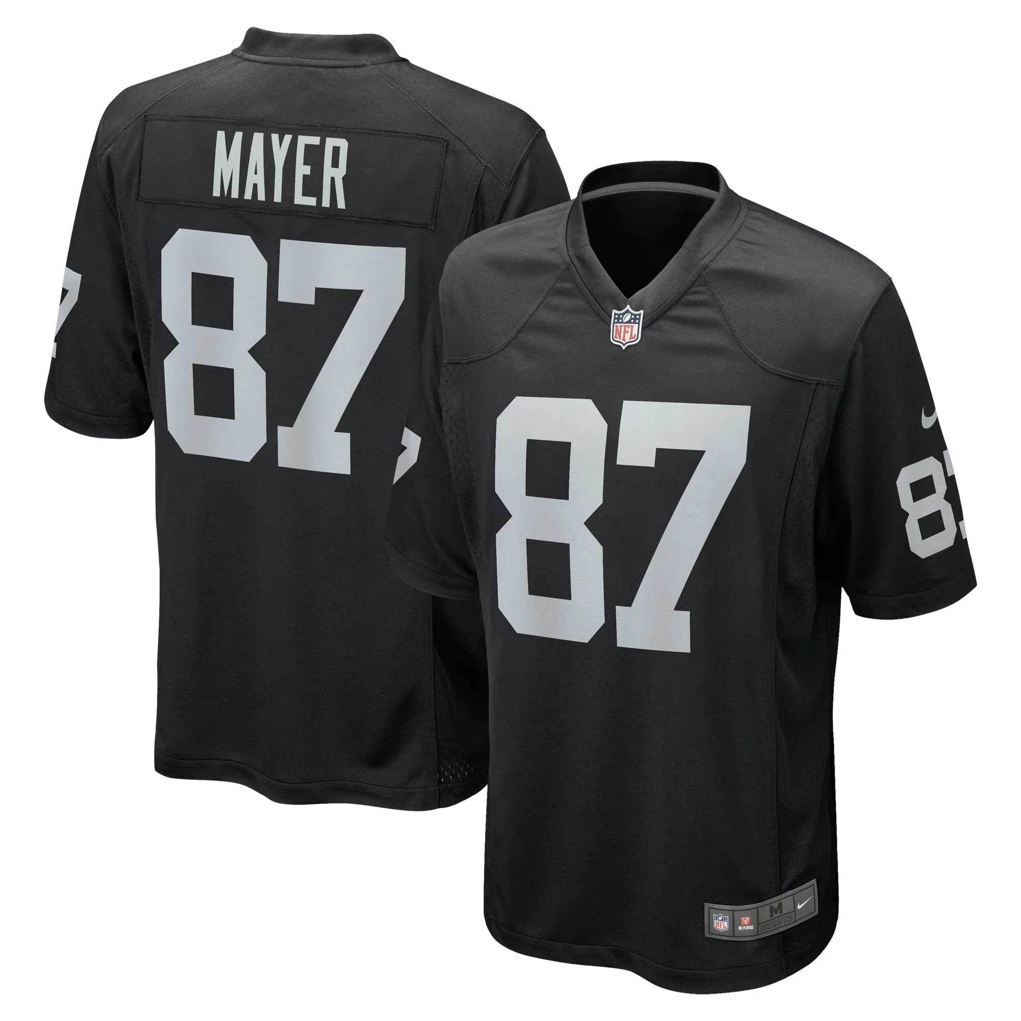 Michael Mayer Las Vegas Raiders  2023 NFL Draft Pick Game Jersey - Black