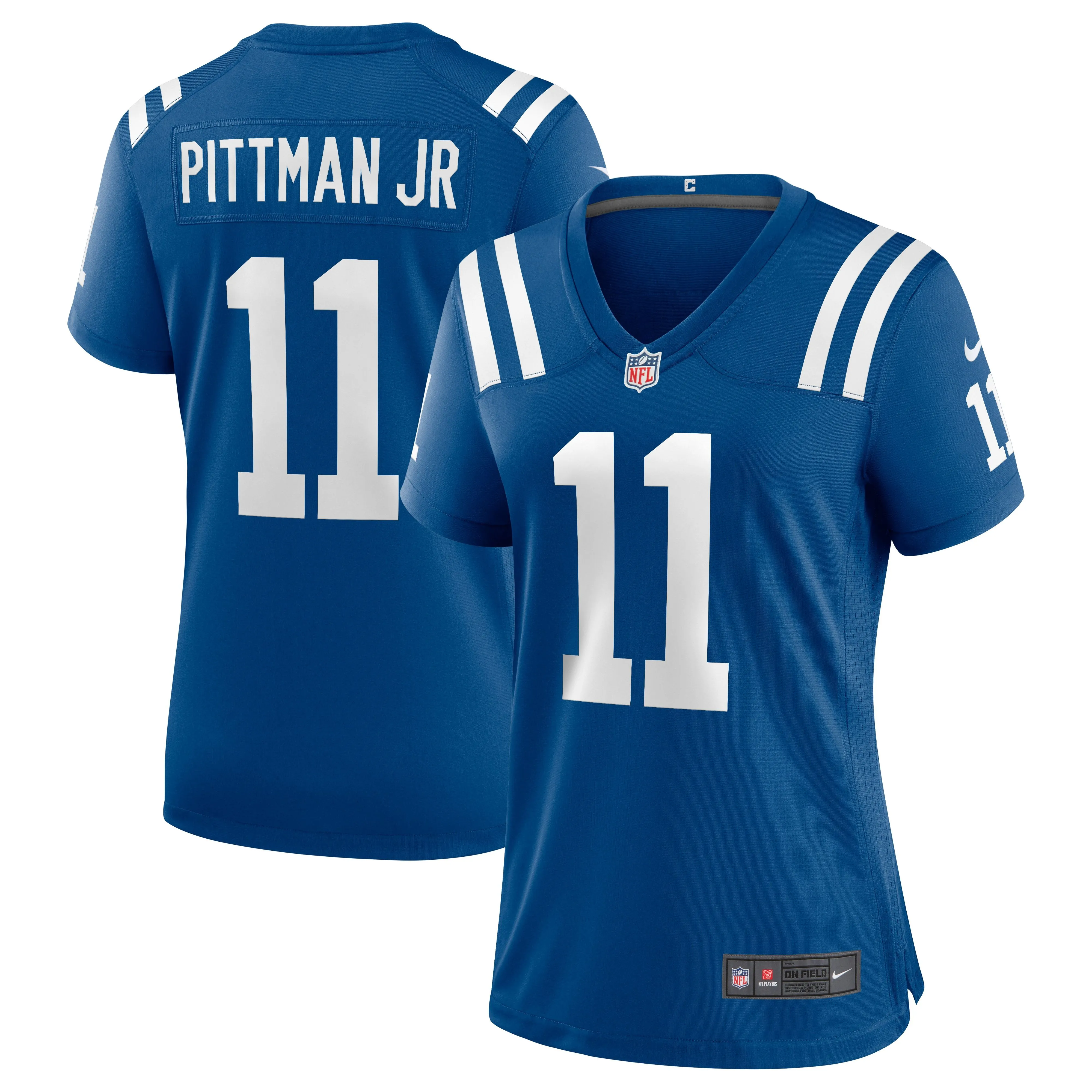 Michael Pittman Jr. Indianapolis Colts  Women's Game Player Jersey - Royal