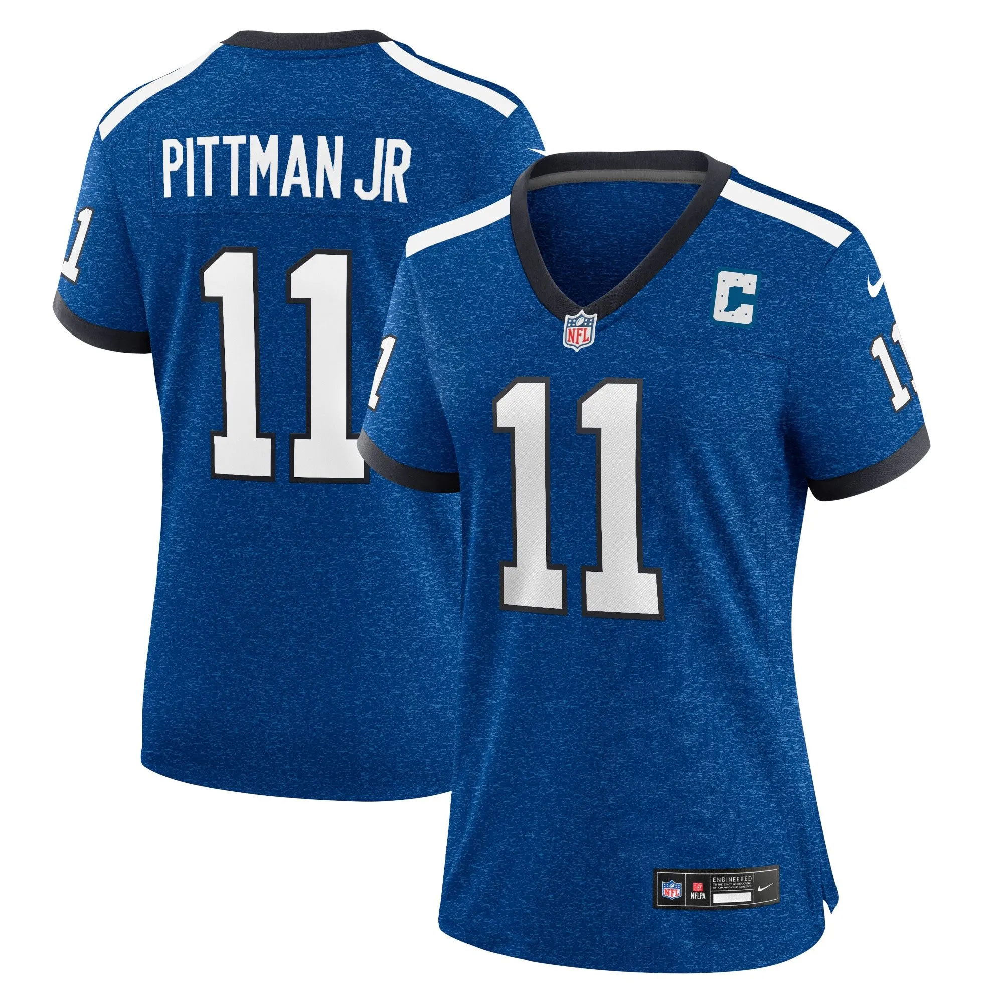 Michael Pittman Jr. Indianapolis Colts  Women's Player Jersey - Blue