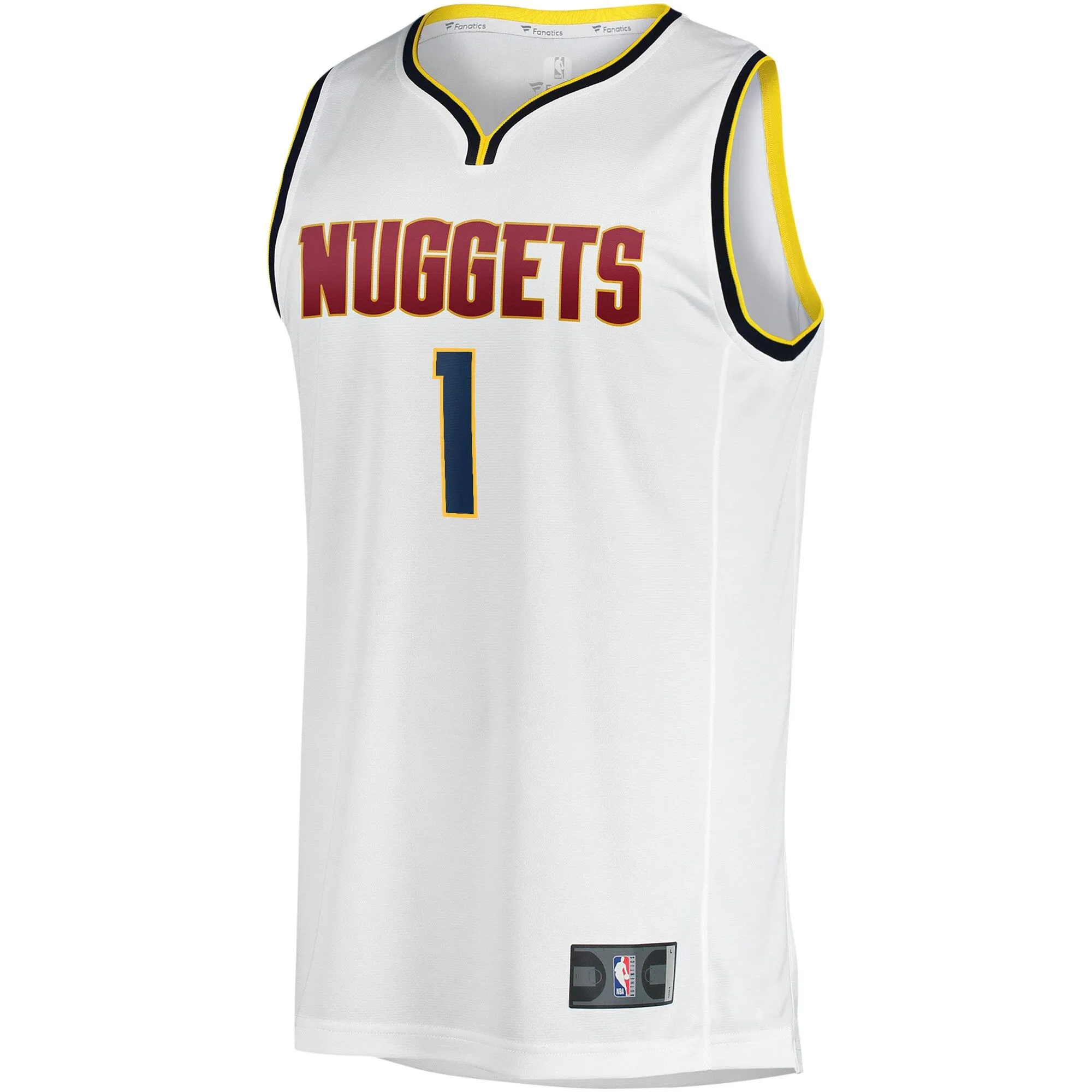 Michael Porter Jr. Denver Nuggets Fanatics Branded Youth Fast Break Player Jersey - Association Edition - White