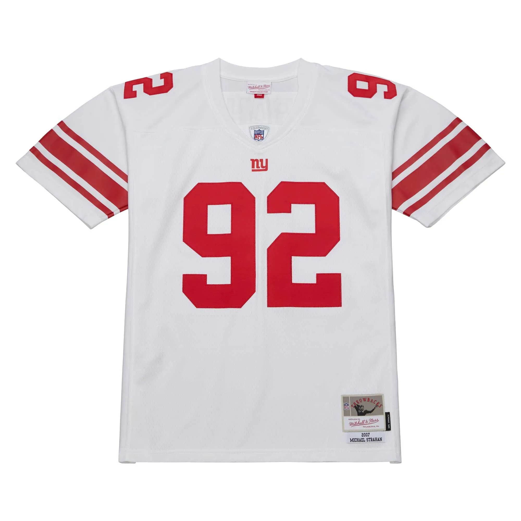 Michael Strahan New York Giants Mitchell & Ness Legacy Replica Jersey - White