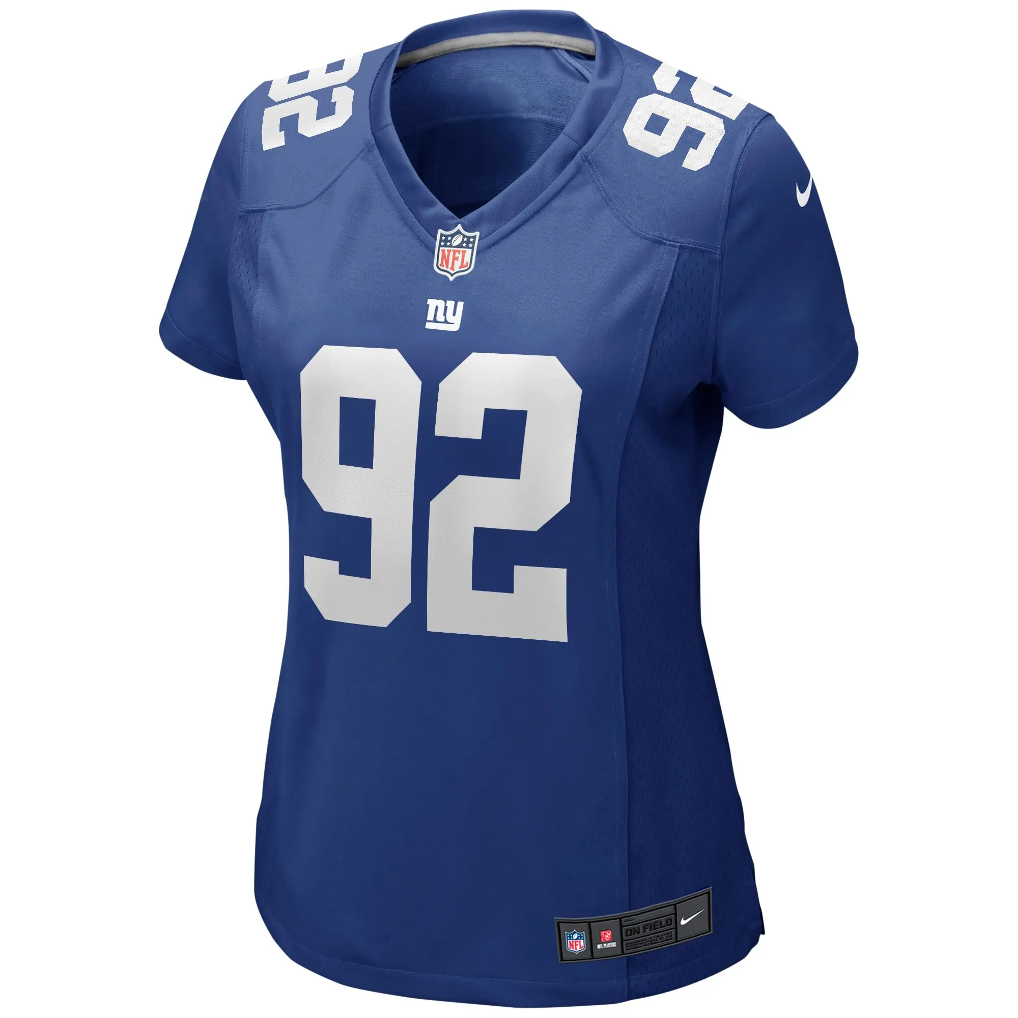 Michael Strahan New York Giants  Women's Game Retired Player Jersey - Royal