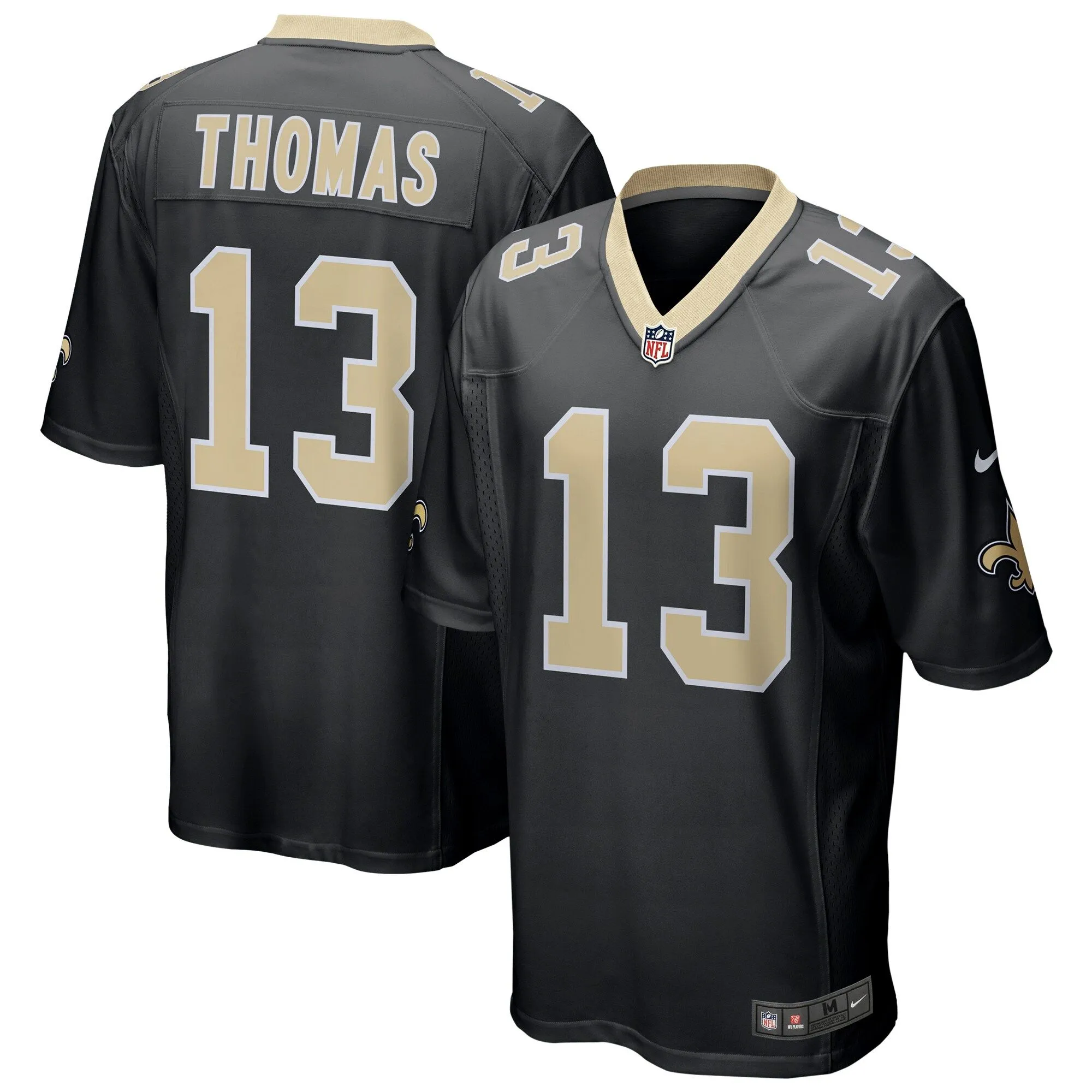 Michael Thomas New Orleans Saints  Game Jersey - Black