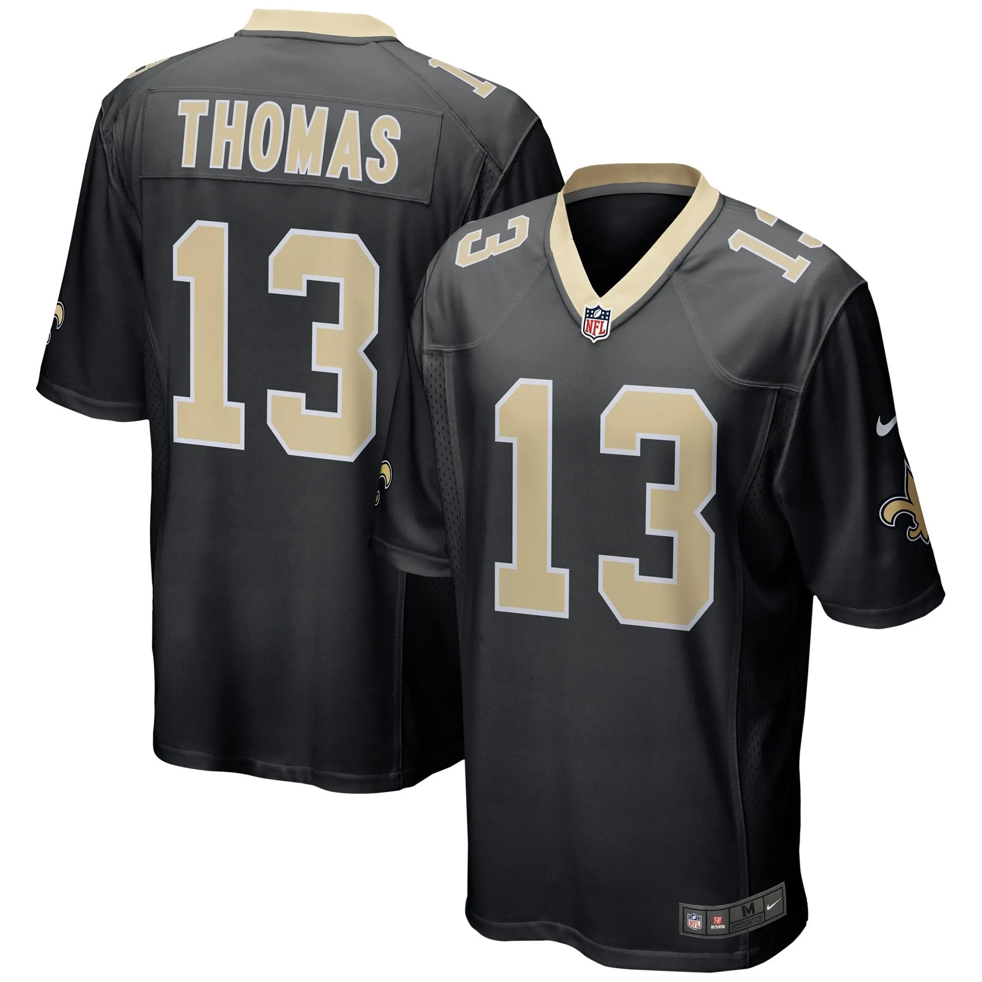 Michael Thomas New Orleans Saints  Team Color Game Jersey - Black