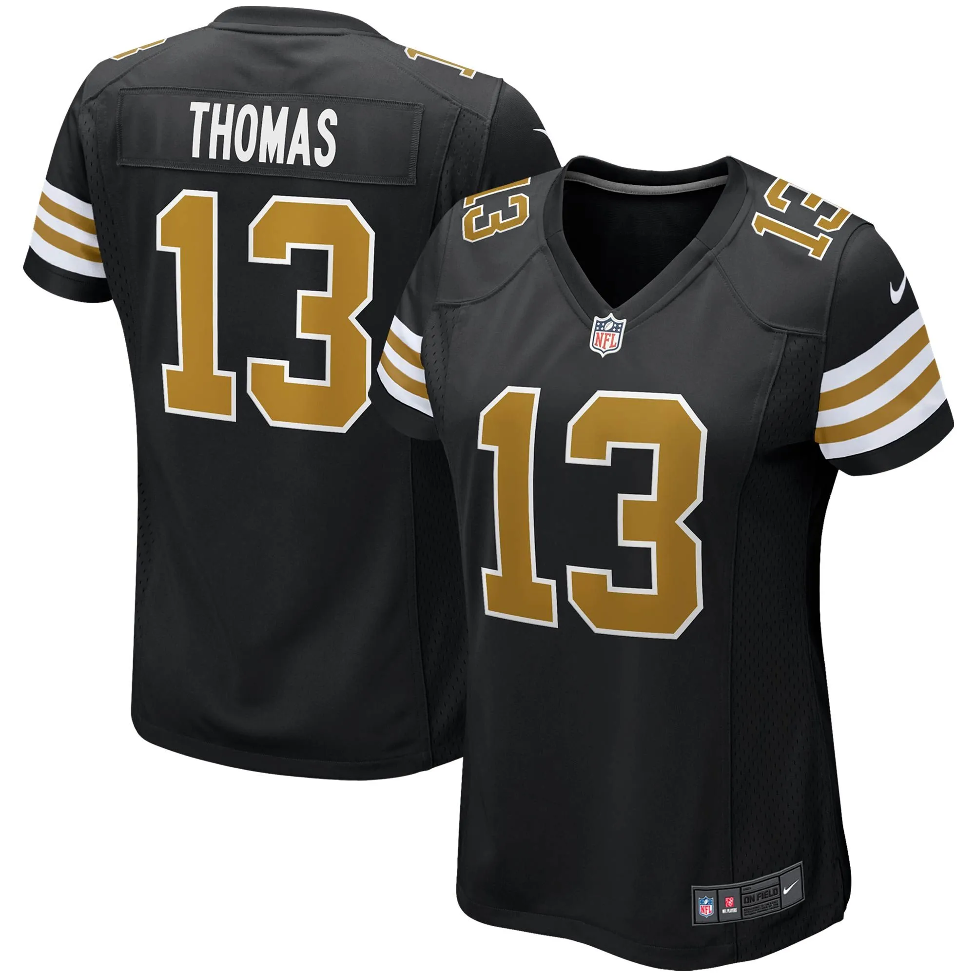 Michael Thomas New Orleans Saints  Women's Player Jersey - Black