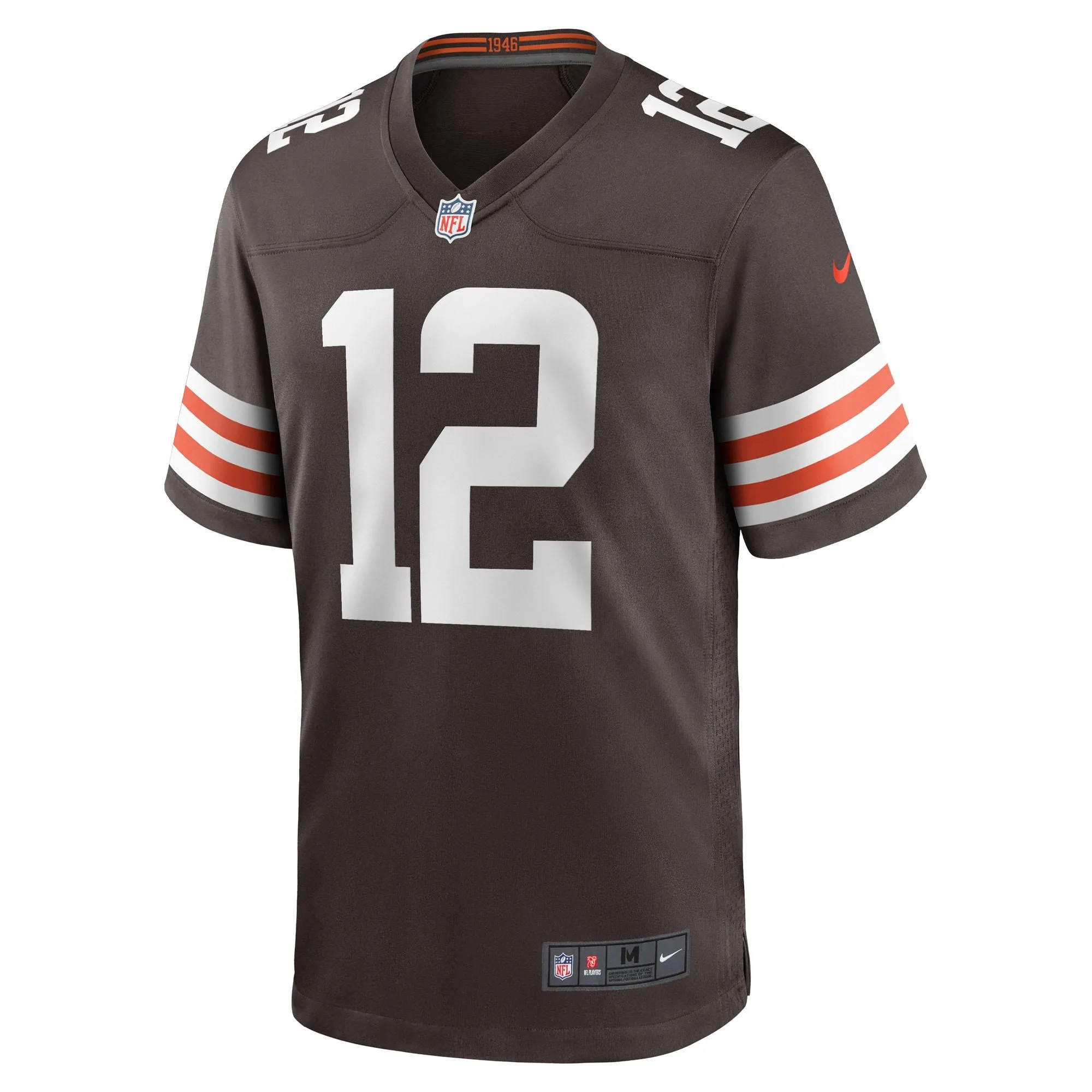 Michael Woods II Cleveland Browns  Game Player Jersey - Brown