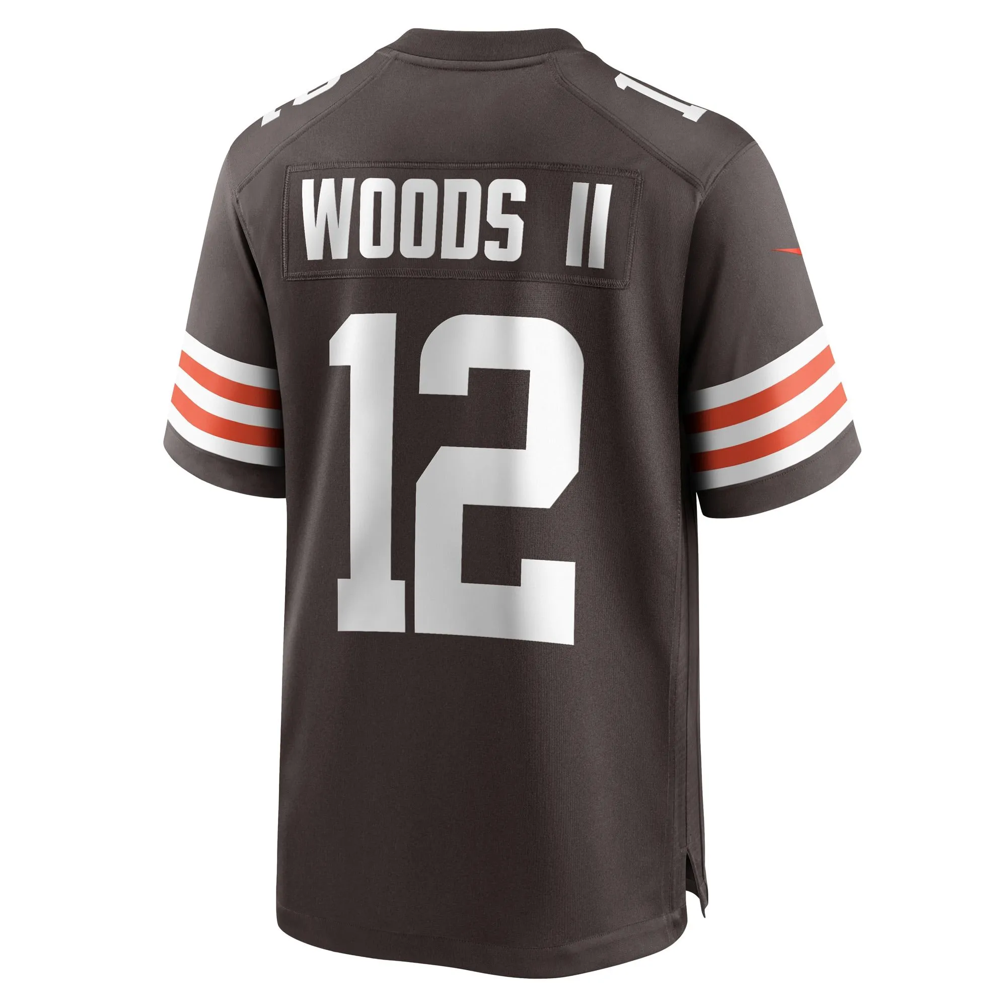 Michael Woods II Cleveland Browns  Game Player Jersey - Brown