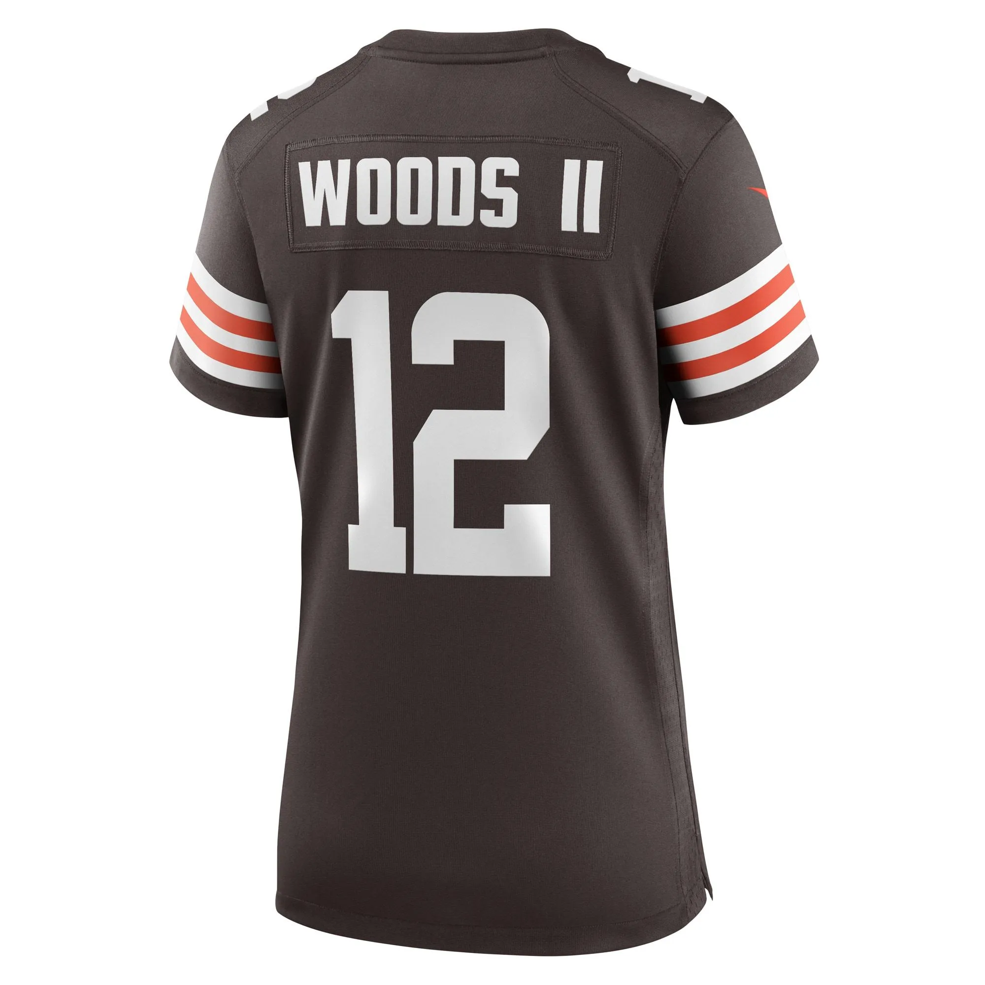 Michael Woods II Cleveland Browns  Women's Game Player Jersey - Brown