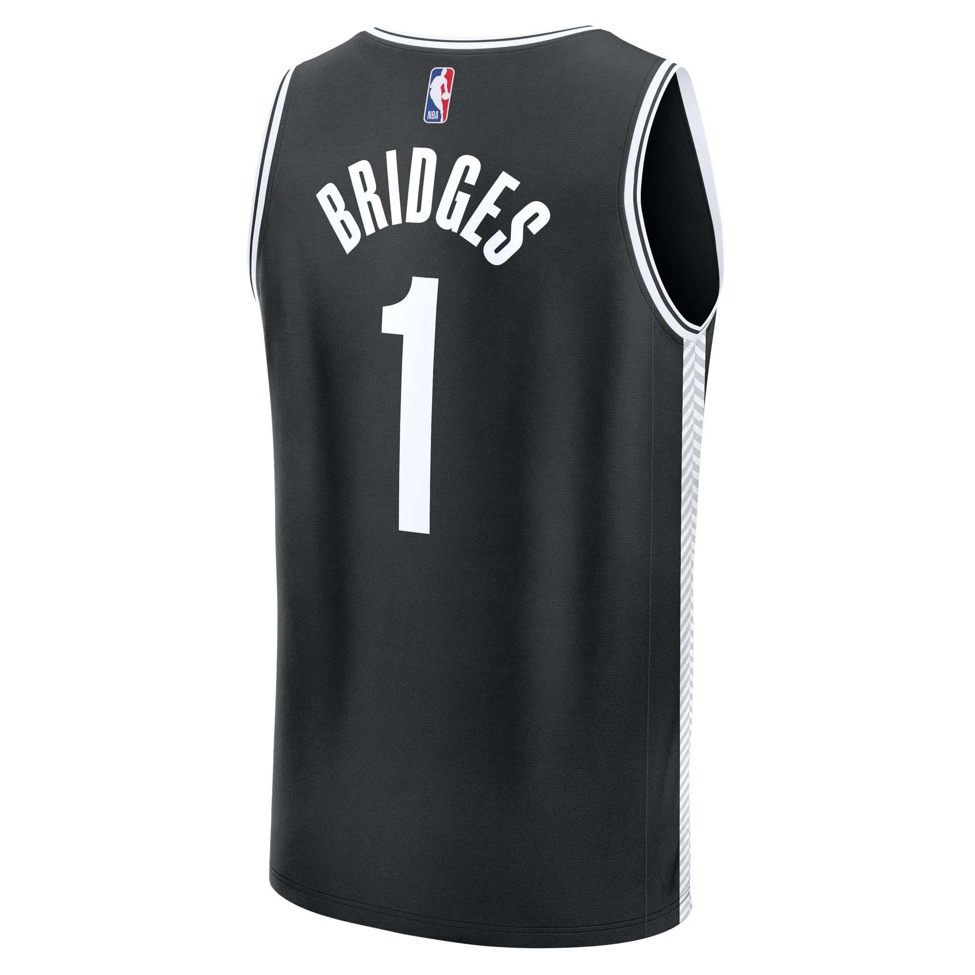 Mikal Bridges Brooklyn Nets Fanatics Branded Fast Break Player Jersey - Icon Edition - Black