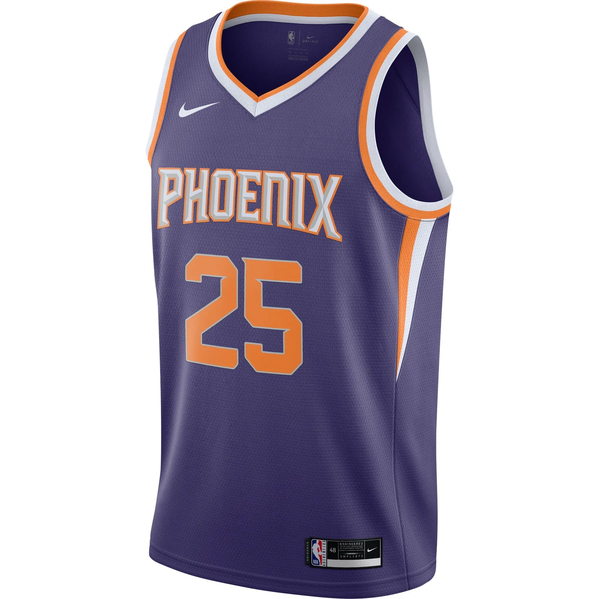 Mikal Bridges Phoenix Suns  2020/21 Swingman Player Jersey - Icon Edition - Purple