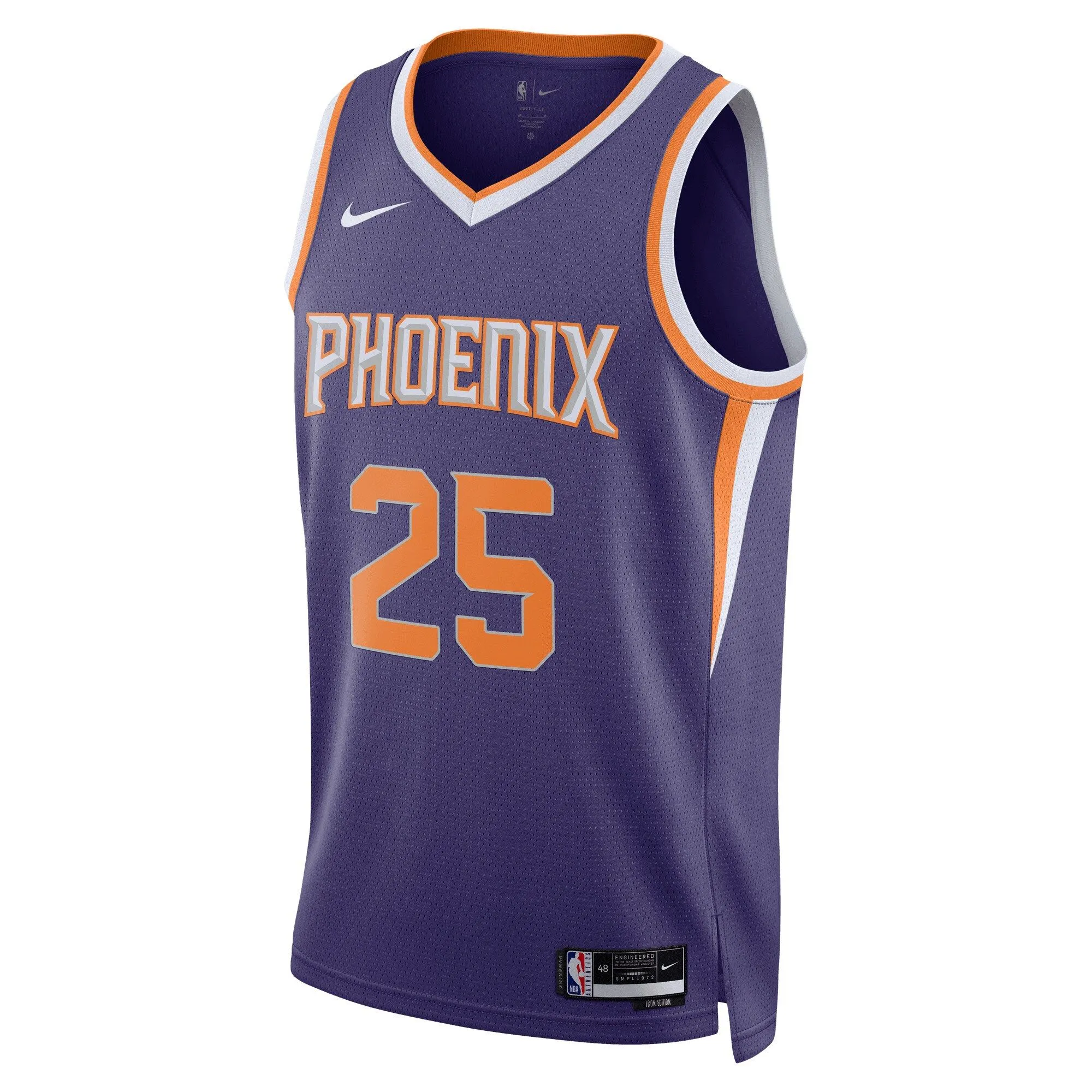 Mikal Bridges Phoenix Suns  Unisex Swingman Jersey - Icon Edition - Purple