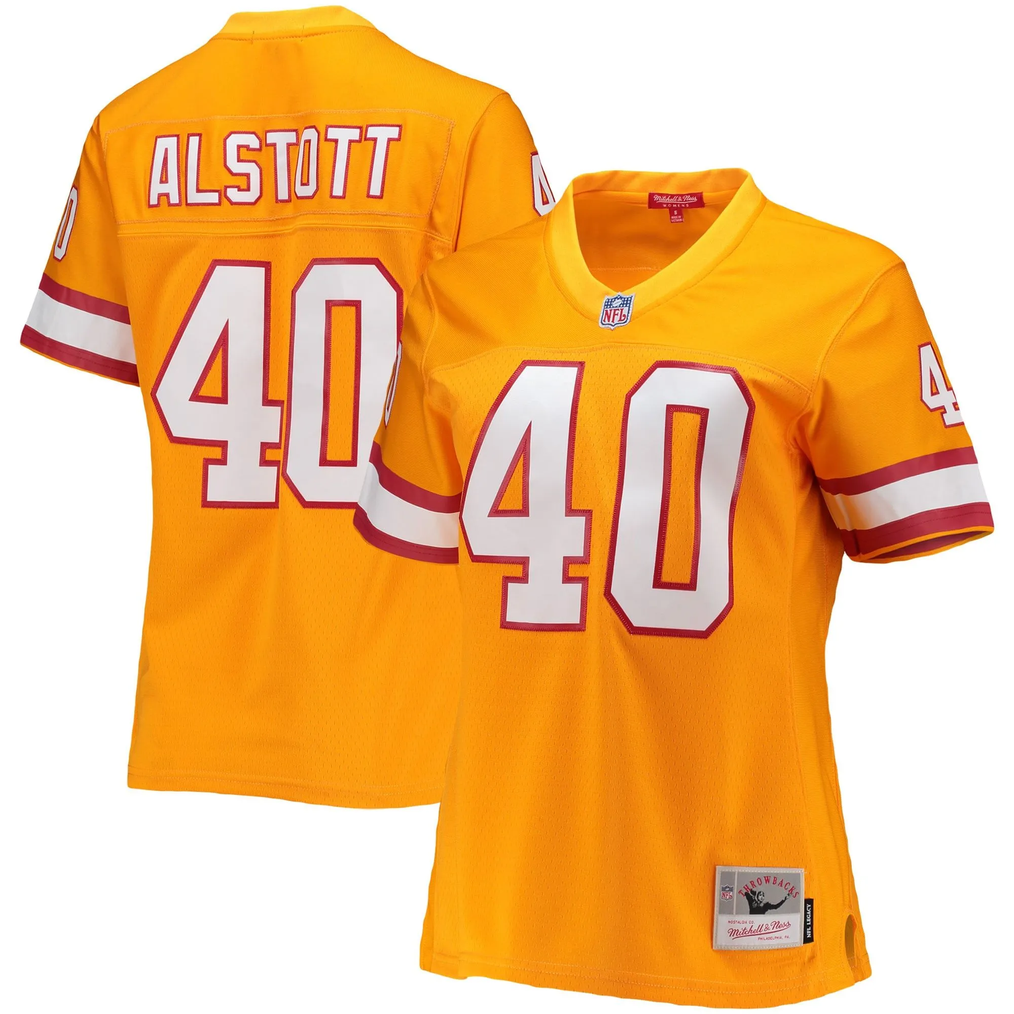 Mike Alstott Tampa Bay Buccaneers Mitchell & Ness Women's Legacy Replica Player Jersey - Orange