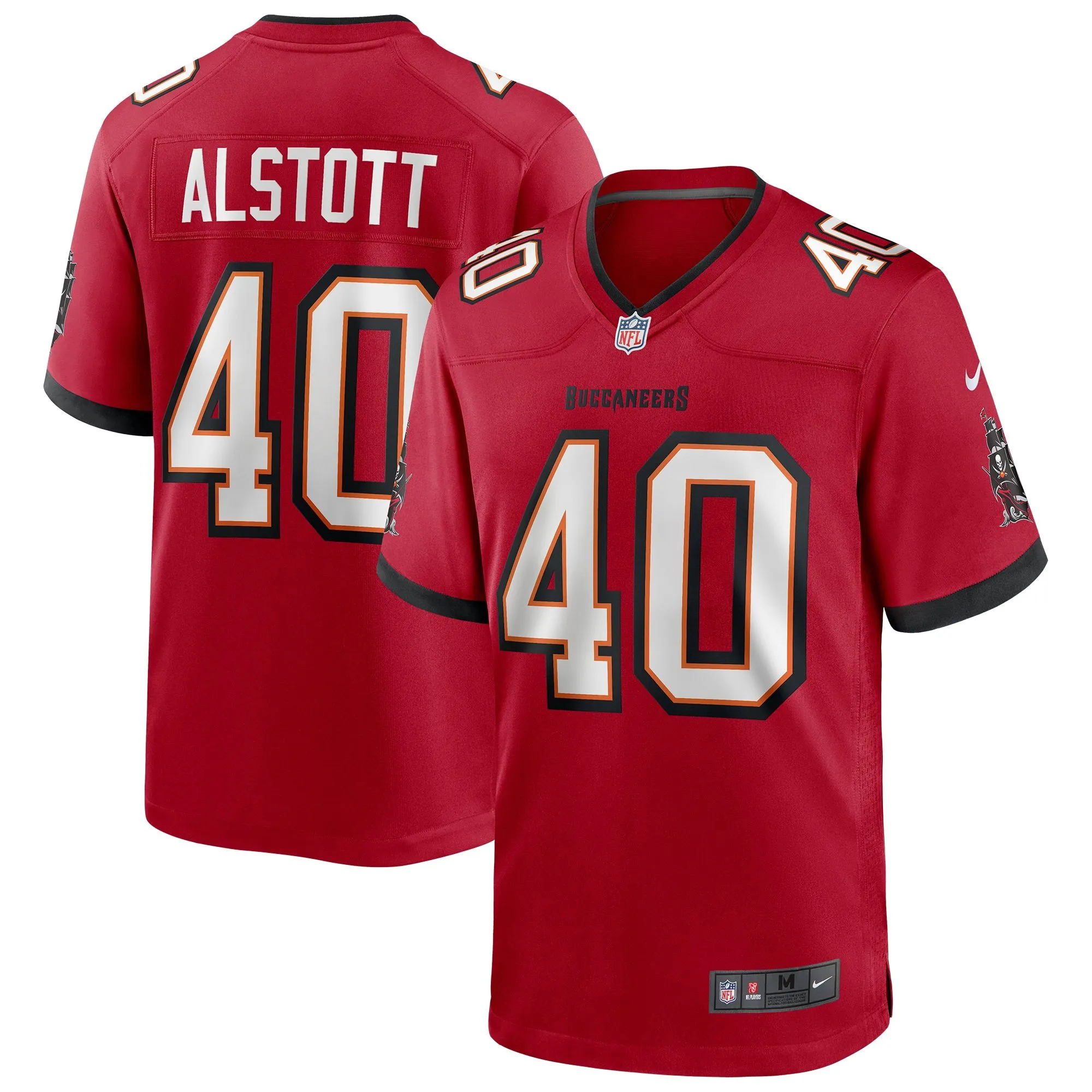 Mike Alstott Tampa Bay Buccaneers  Retired Player Game Jersey - Red