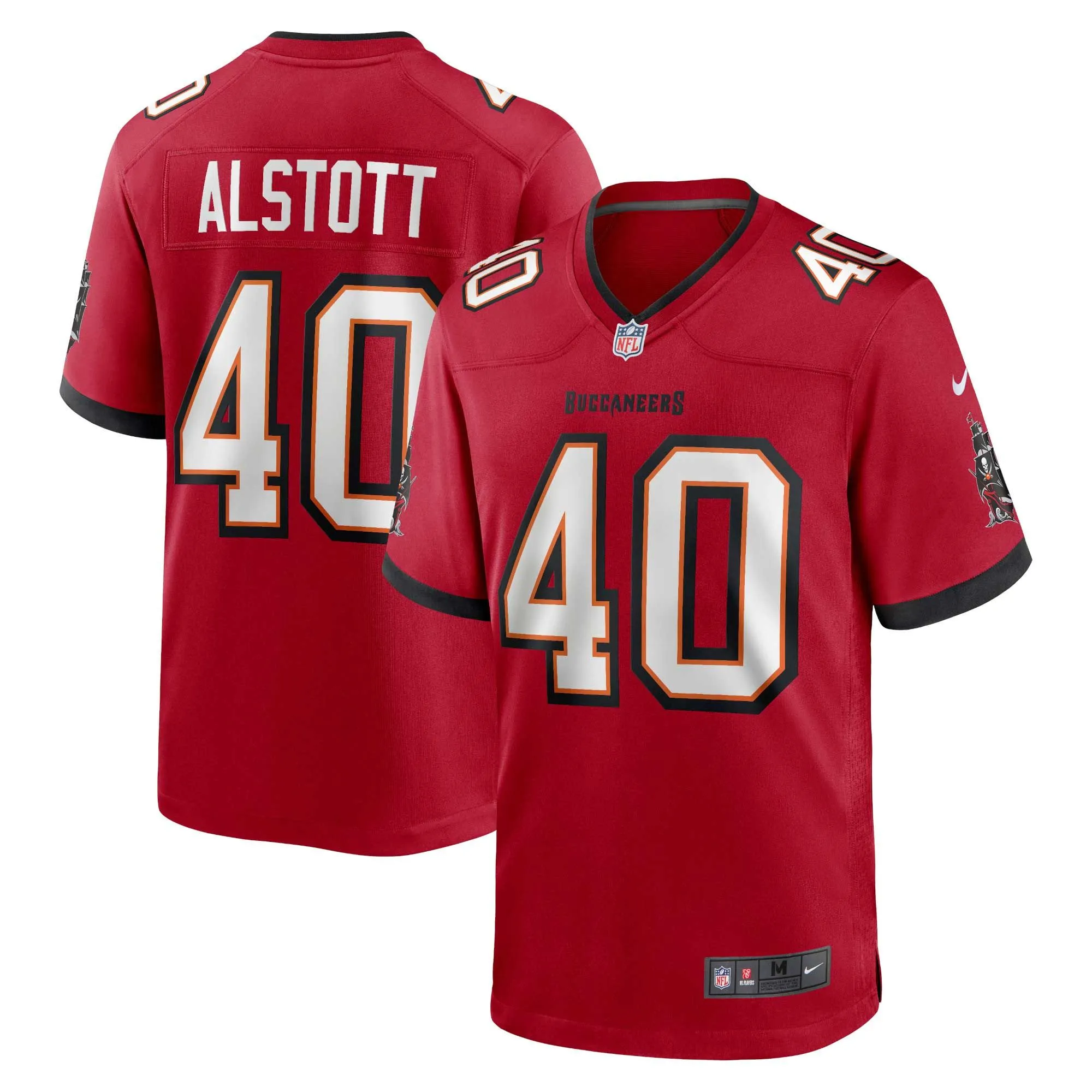 Mike Alstott Tampa Bay Buccaneers  Retired Player Game Jersey - Red