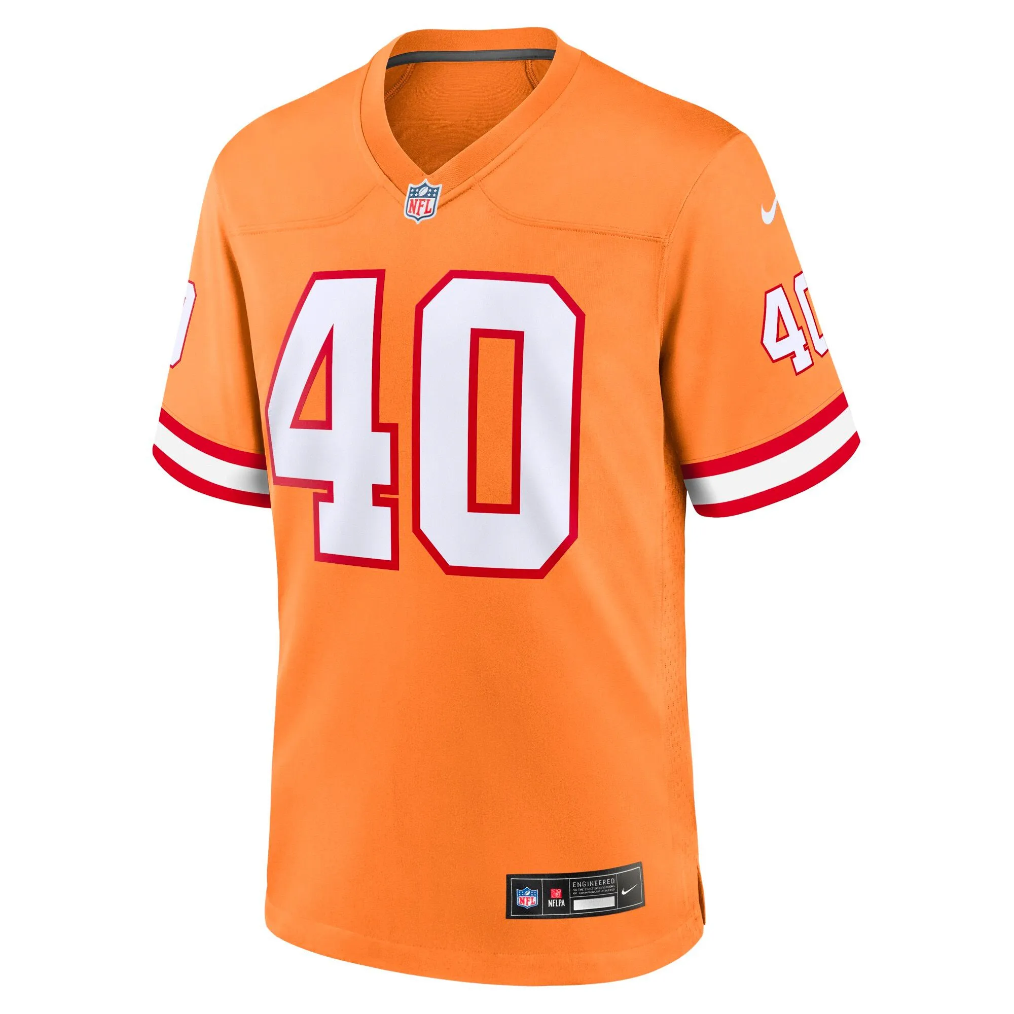 Mike Alstott Tampa Bay Buccaneers  Youth Retired Player Game Jersey - Orange