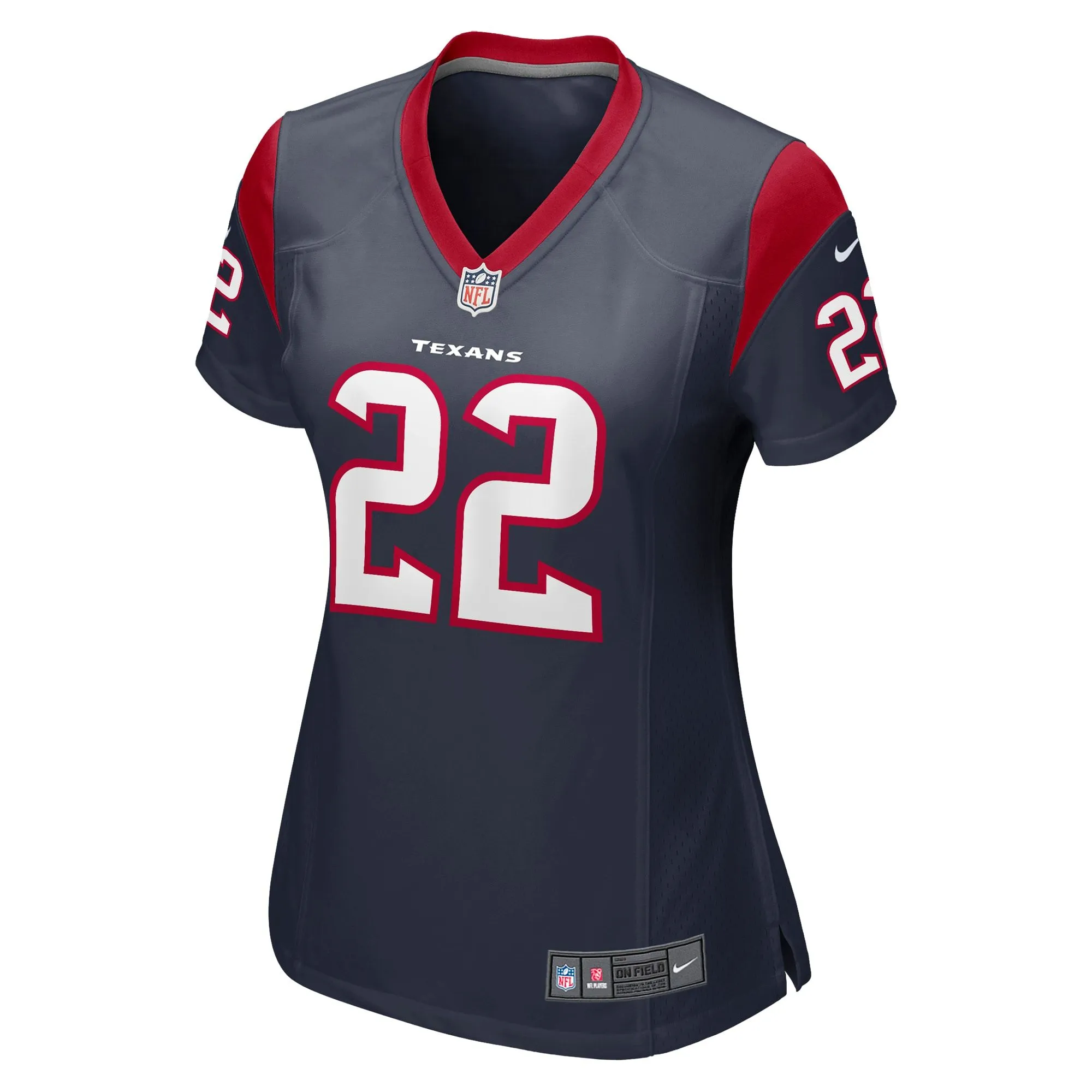 Mike Boone Houston Texans  Women's Game Player Jersey - Navy