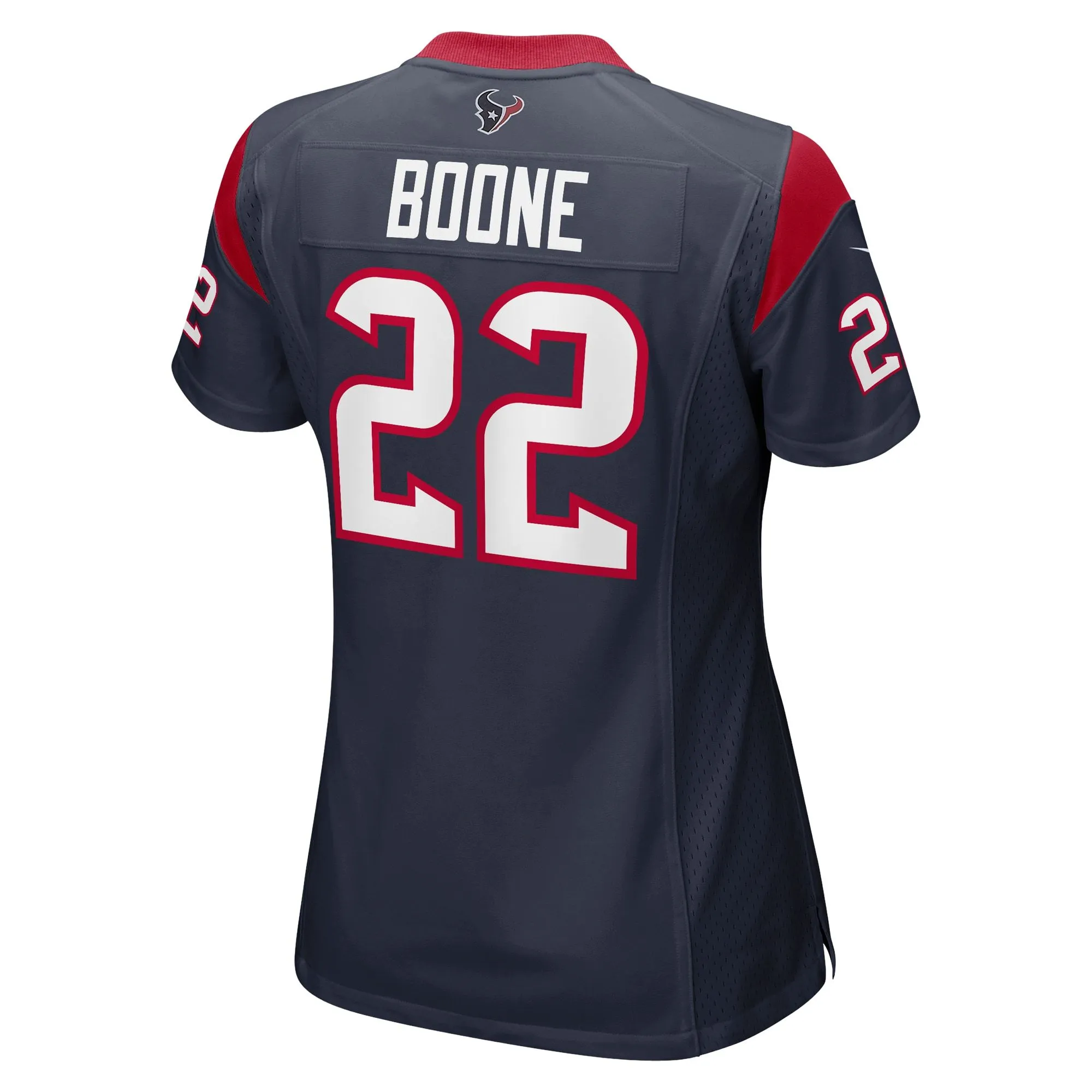 Mike Boone Houston Texans  Women's Game Player Jersey - Navy