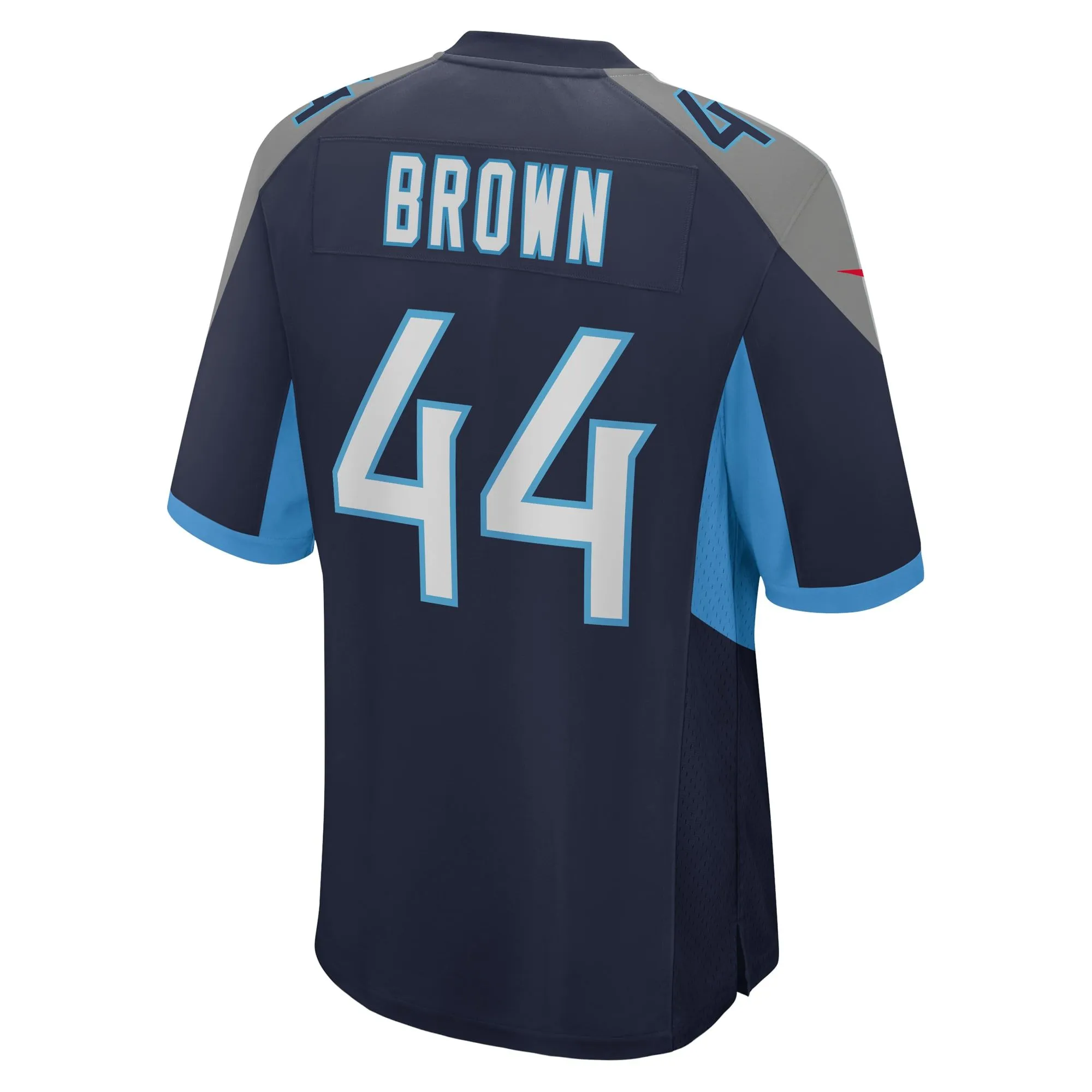 Mike Brown Tennessee Titans   Game Jersey -  Navy