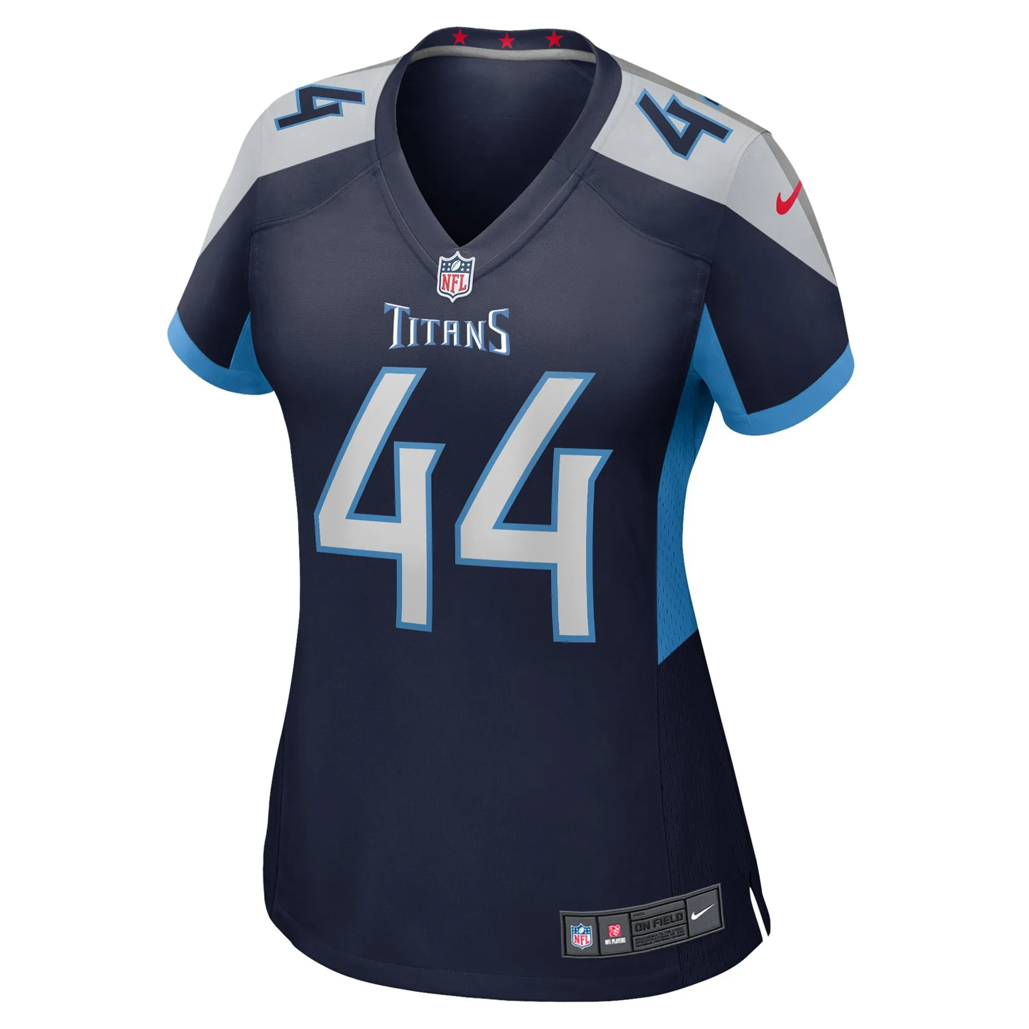 Mike Brown Tennessee Titans  Women's  Game Jersey -  Navy