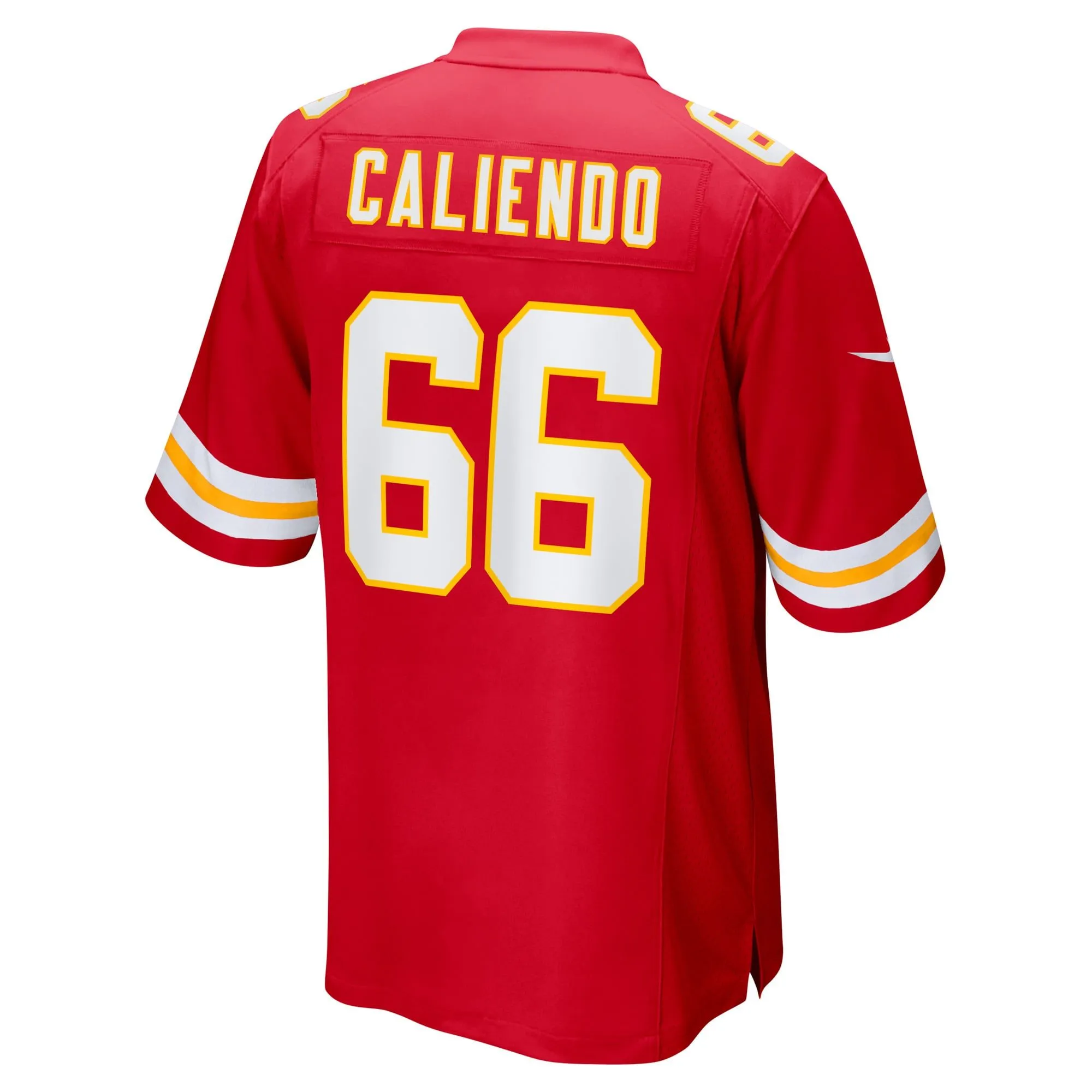 Mike Caliendo Kansas City Chiefs  Game Player Jersey - Red