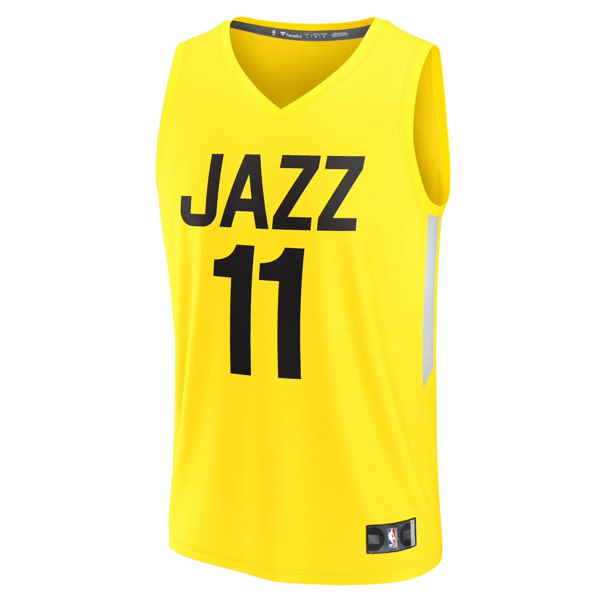 Mike Conley Utah Jazz Fanatics Branded Fast Break Replica Jersey - Icon Edition - Yellow